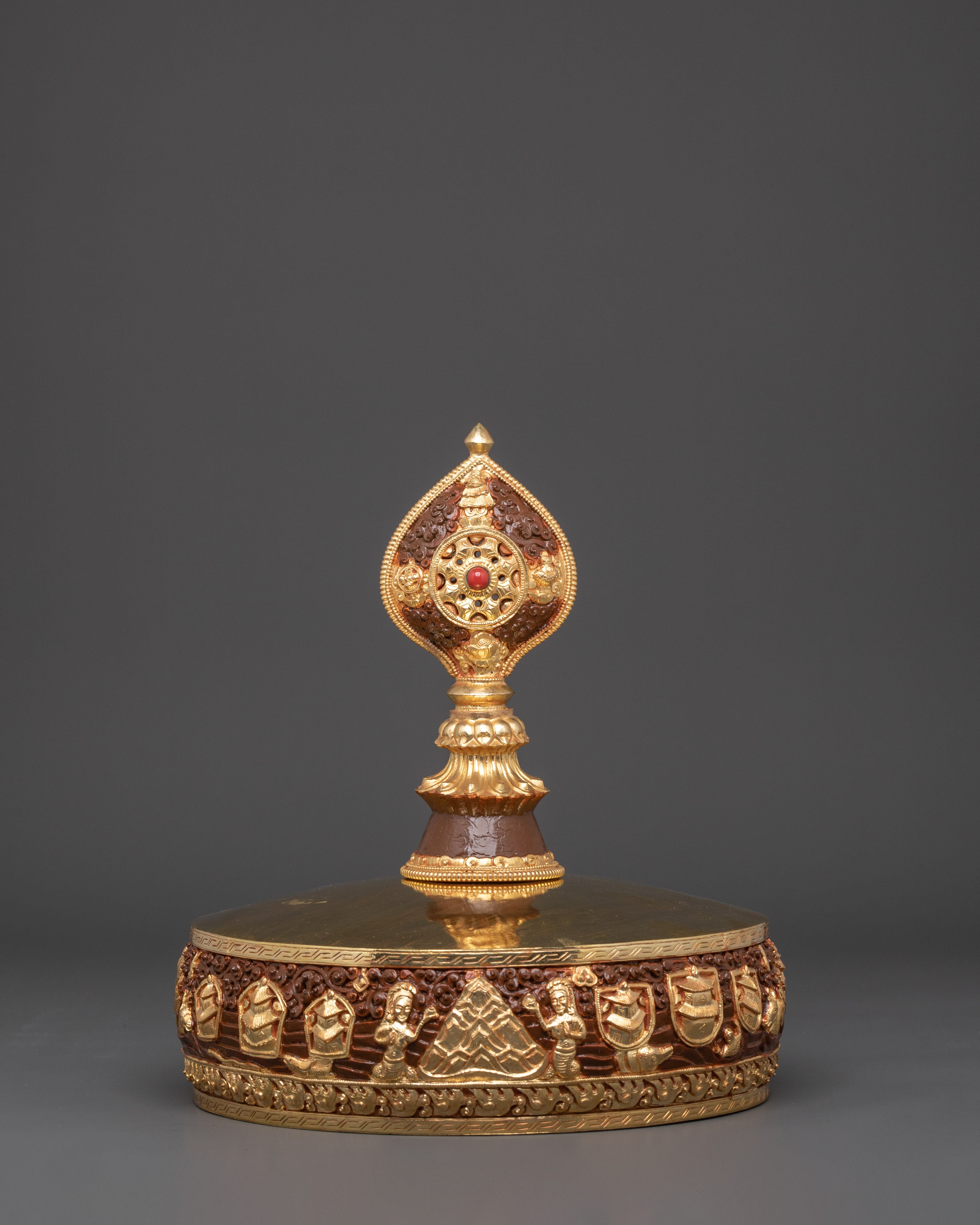 Buddhist Altar Mandala Set | Mandala Offering Set for Rituals, Meditation, and Sacred Decor