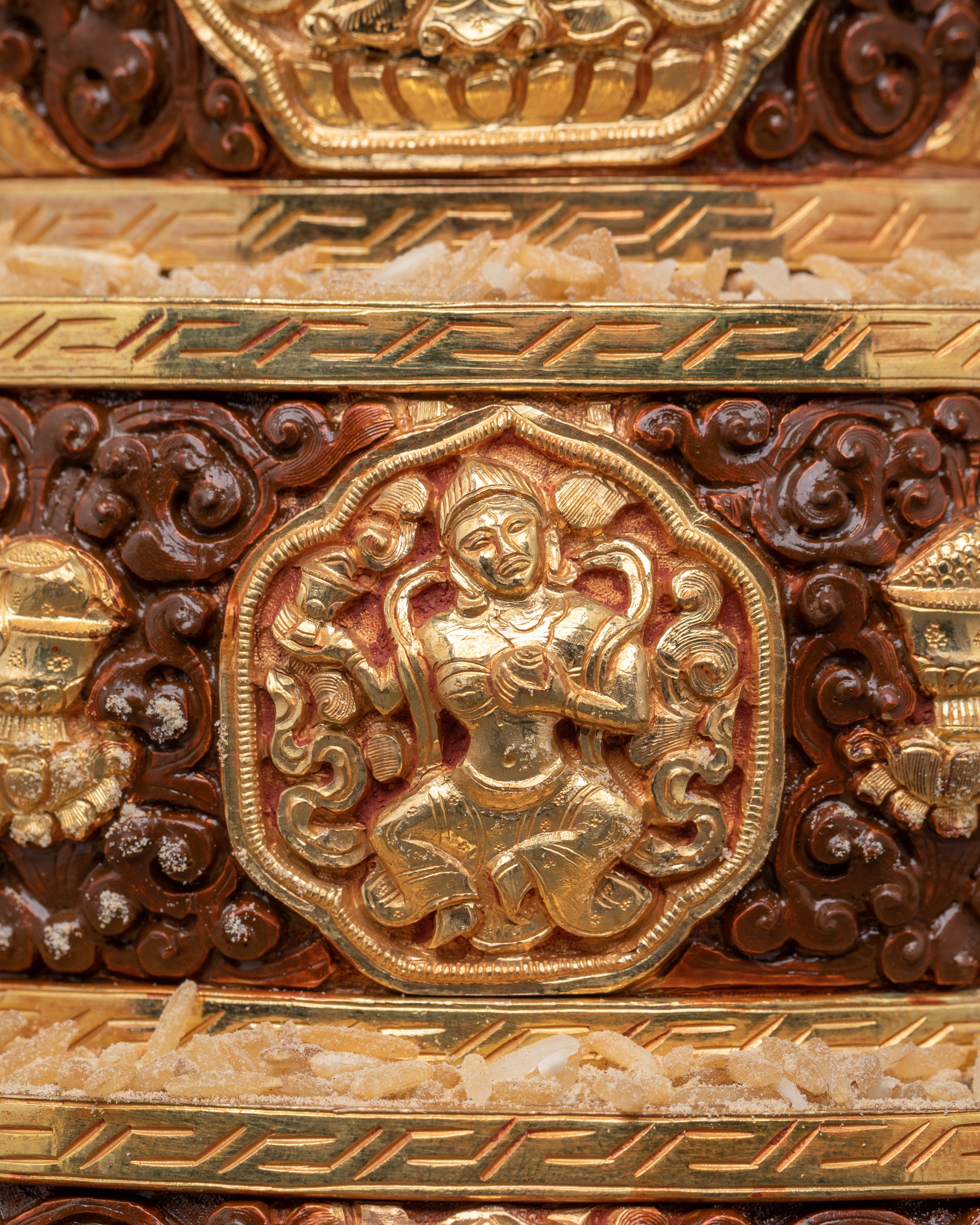 Buddhist Altar Mandala Set | Mandala Offering Set for Rituals, Meditation, and Sacred Decor