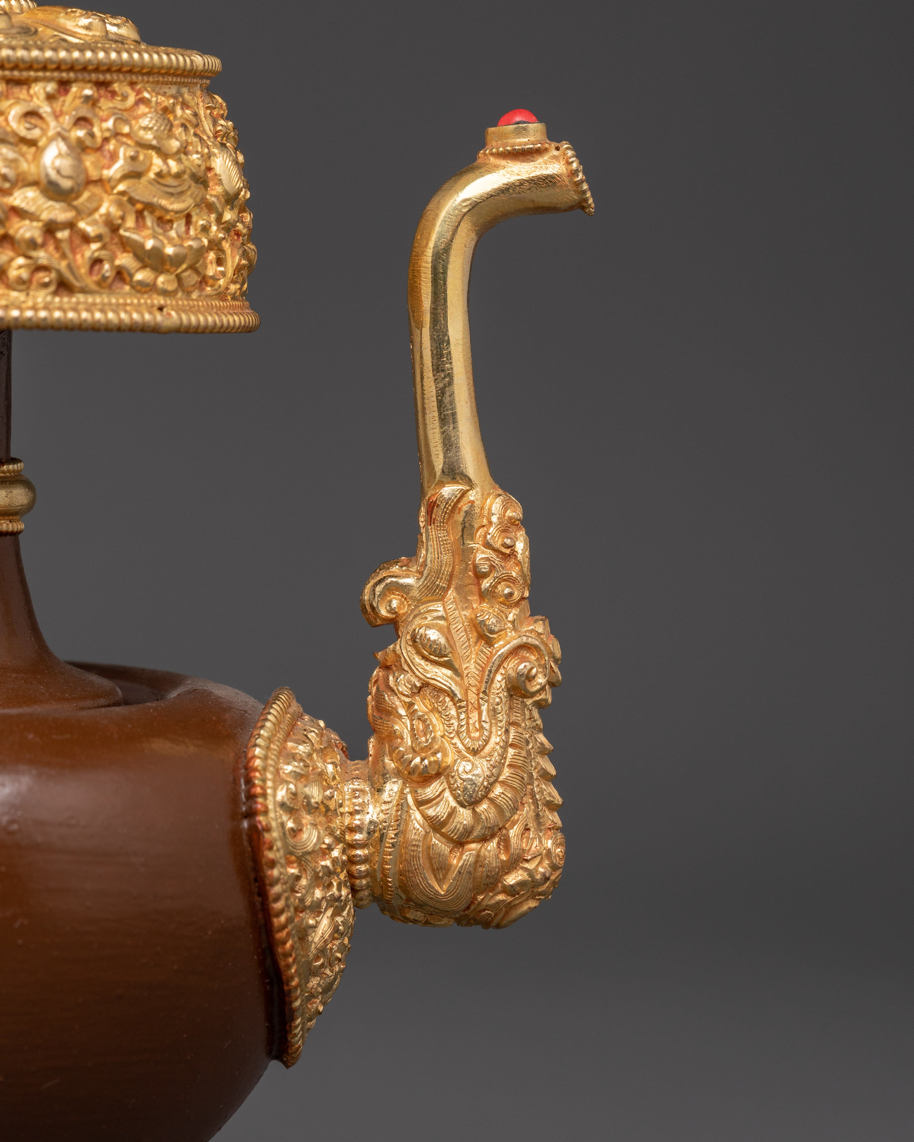 Water Offering Bhumba Set | Meditation Altar Purification Vessel