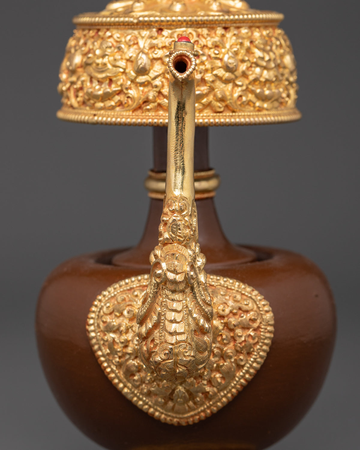 Water Offering Bhumba Set | Meditation Altar Purification Vessel