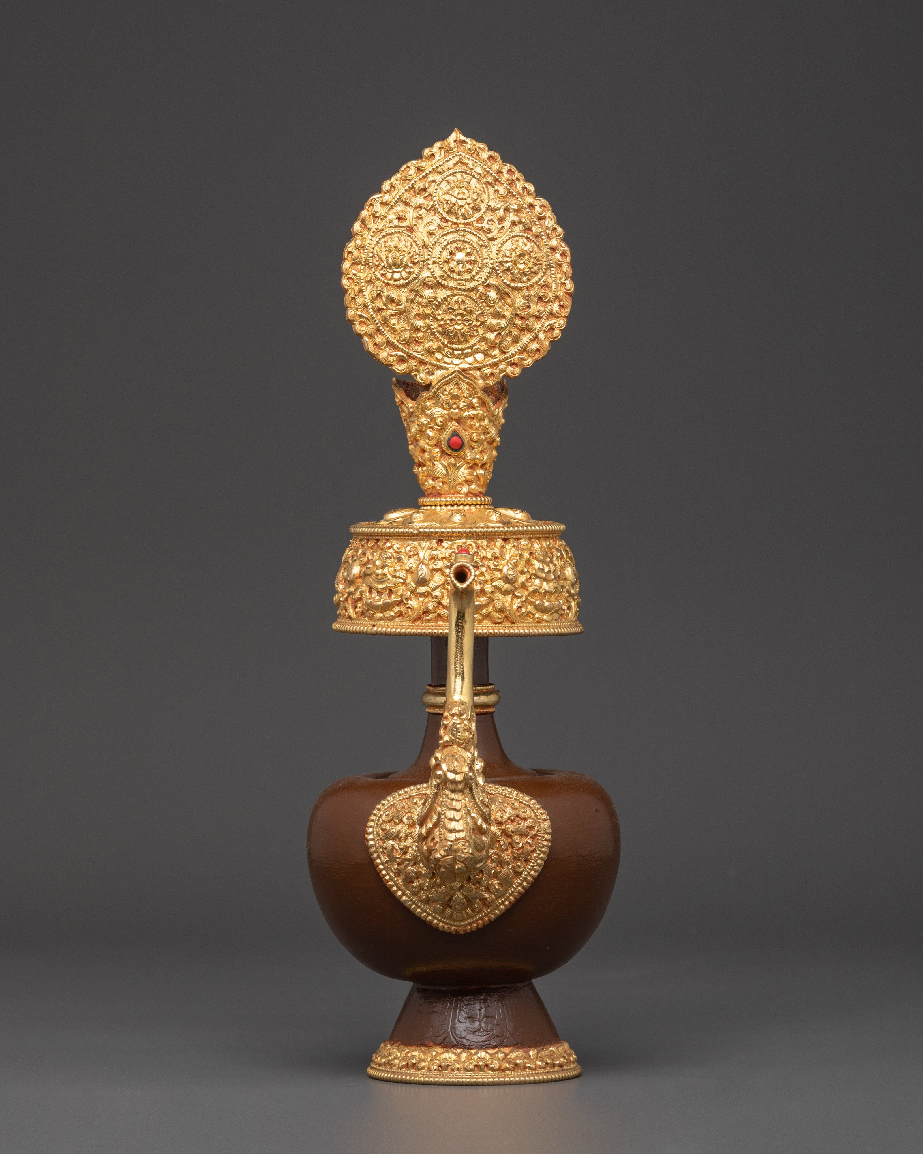 Water Offering Bhumba Set | Meditation Altar Purification Vessel