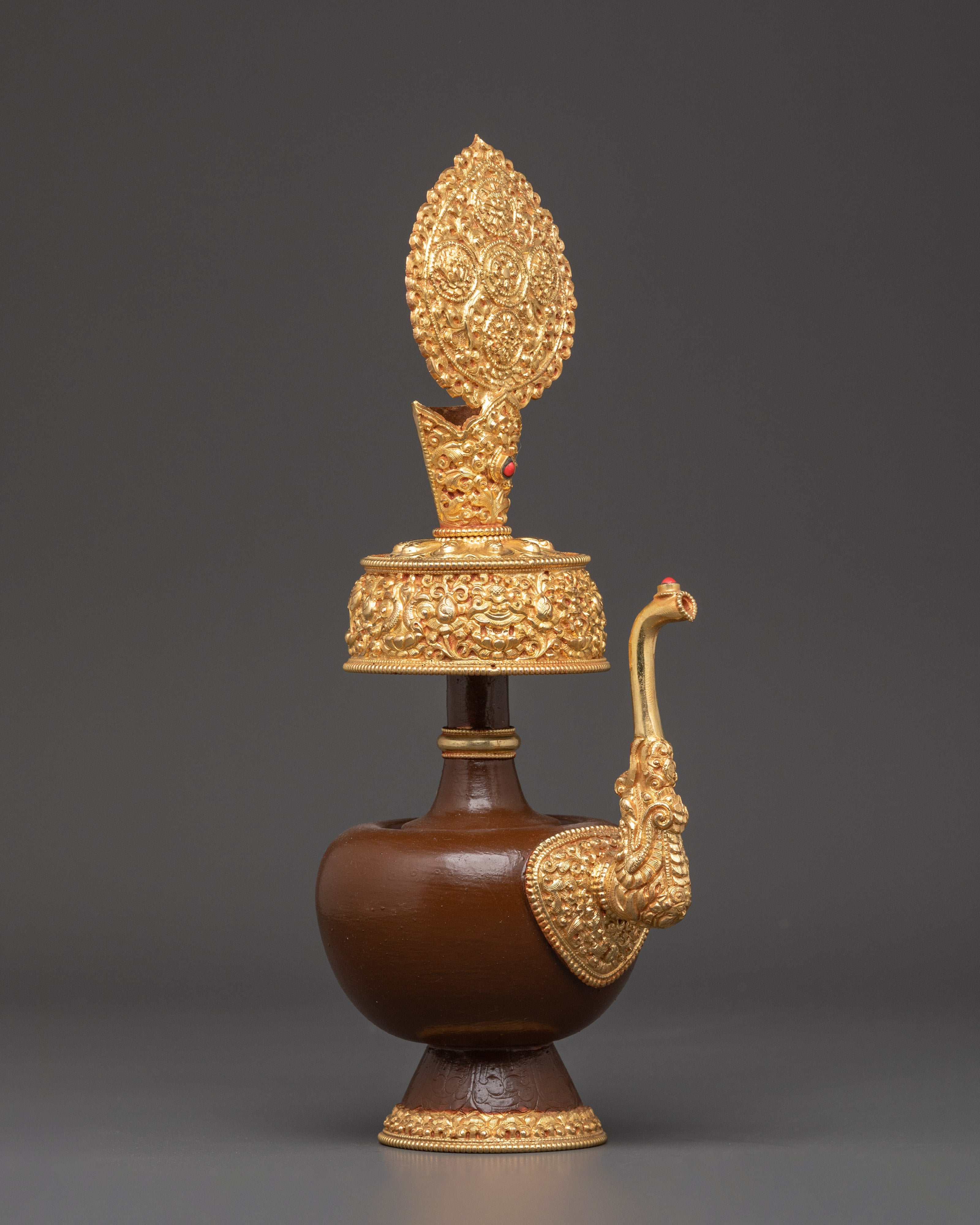 Water Offering Bhumba Set | Meditation Altar Purification Vessel