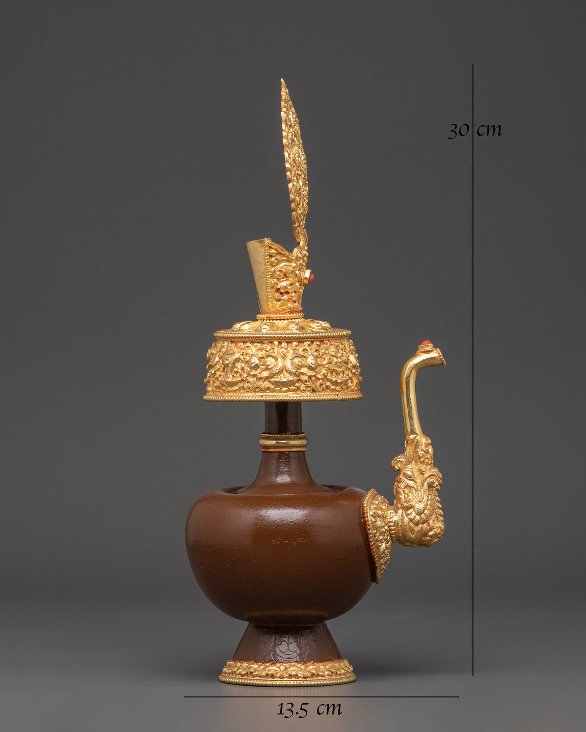 Water Offering Bhumba Set | Meditation Altar Purification Vessel