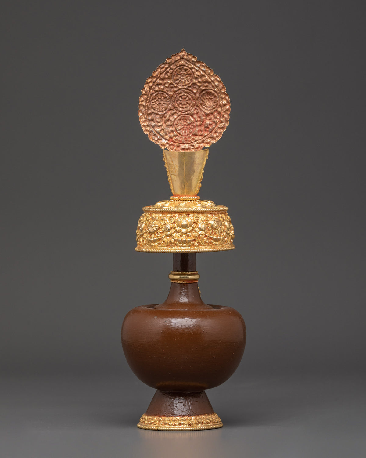 Water Offering Bhumba Set | Meditation Altar Purification Vessel