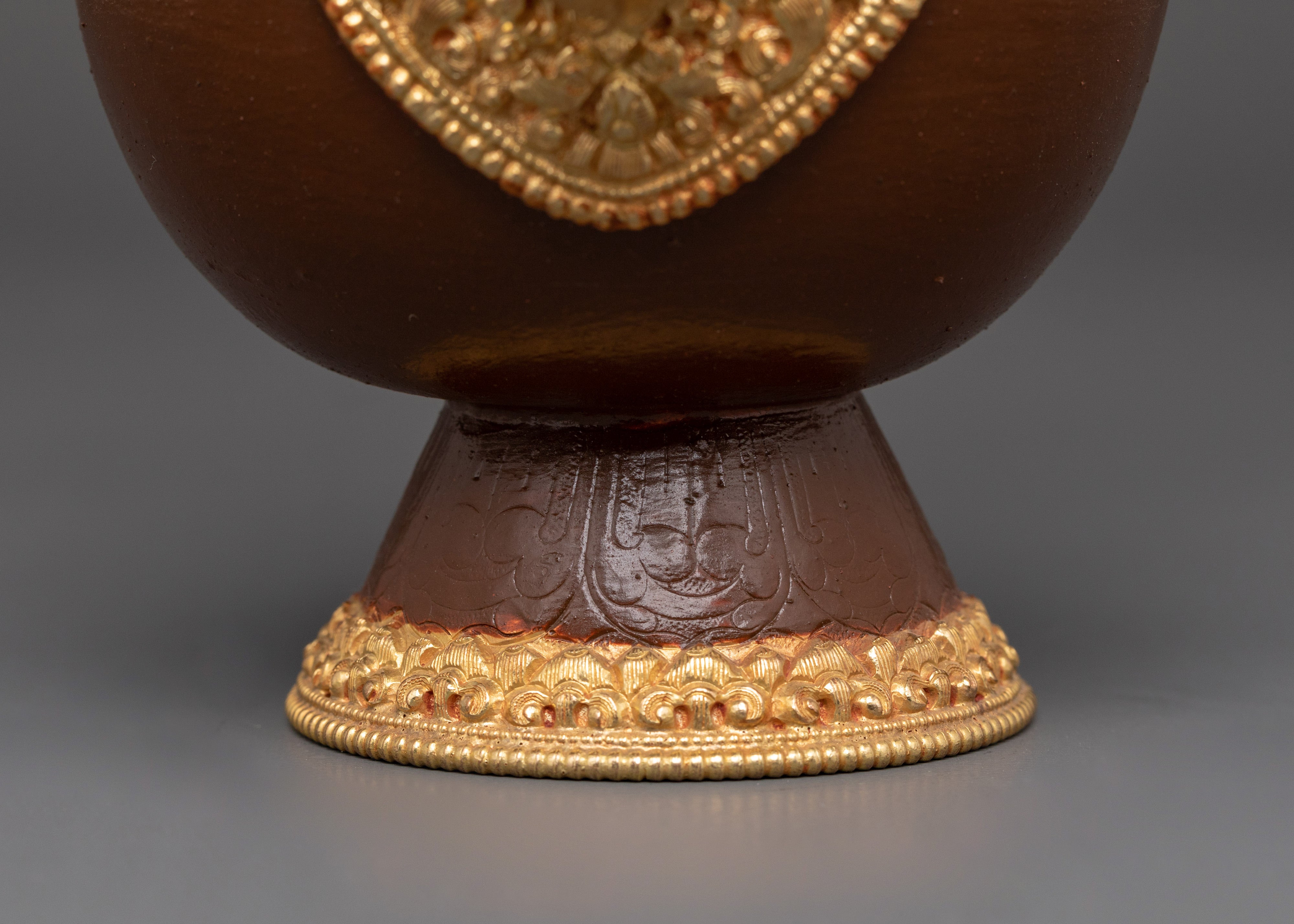 Water Offering Bhumba Set | Meditation Altar Purification Vessel