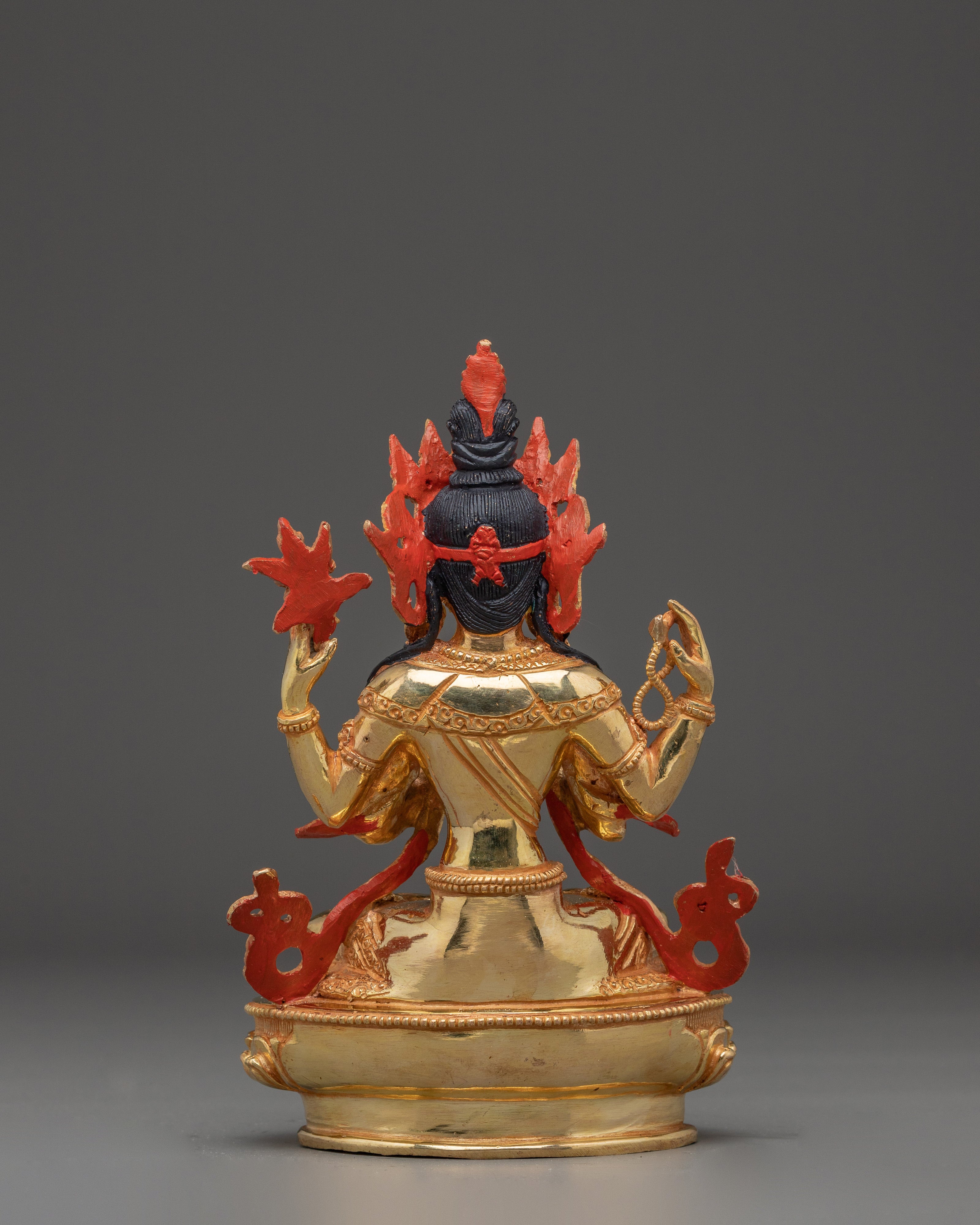 Chenrezig Protector Statue | Tibetan Symbol Of Compassion