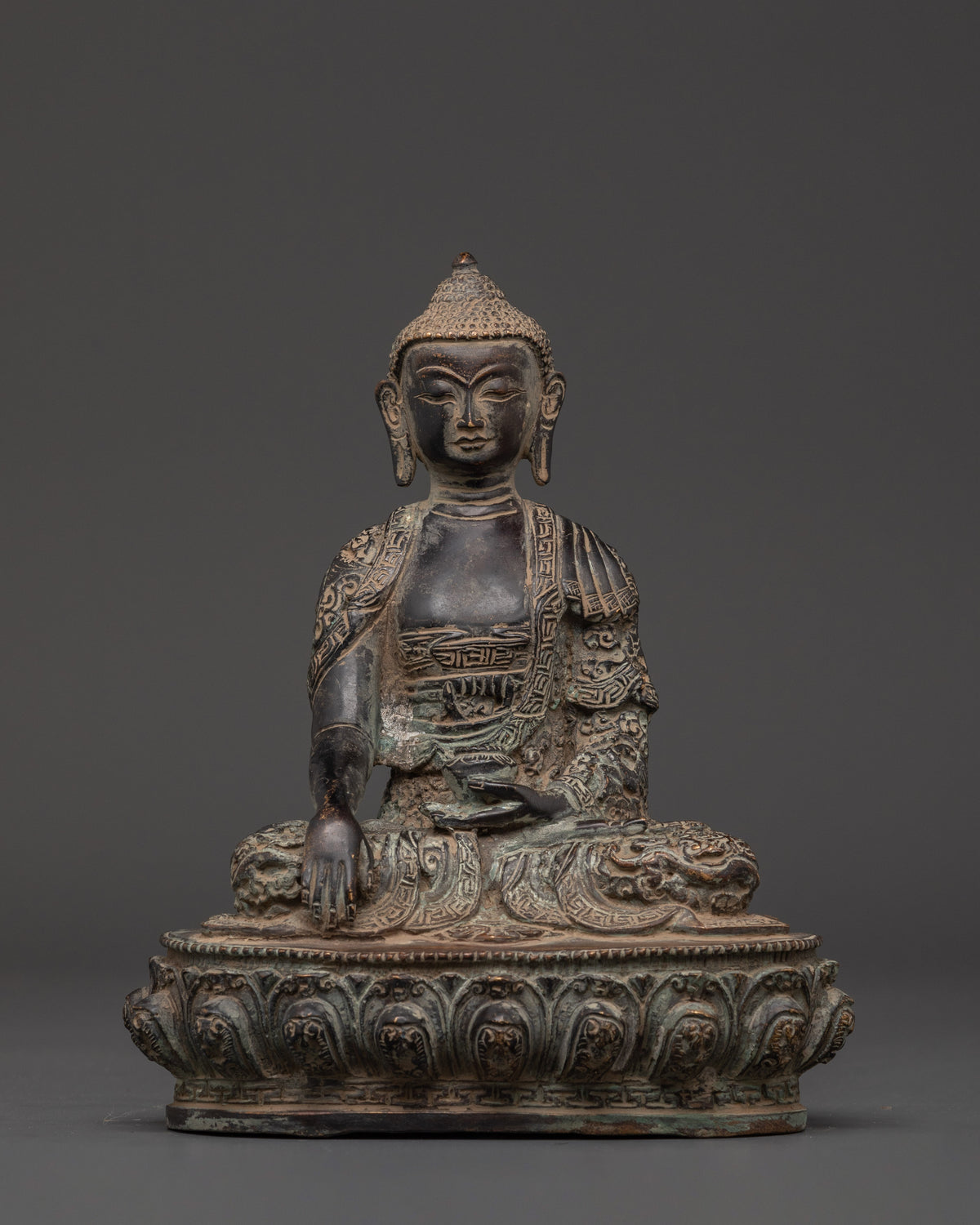 Three Buddha Statue Set | Handcrafted Buddhist Figurines for Zen Altar Decor
