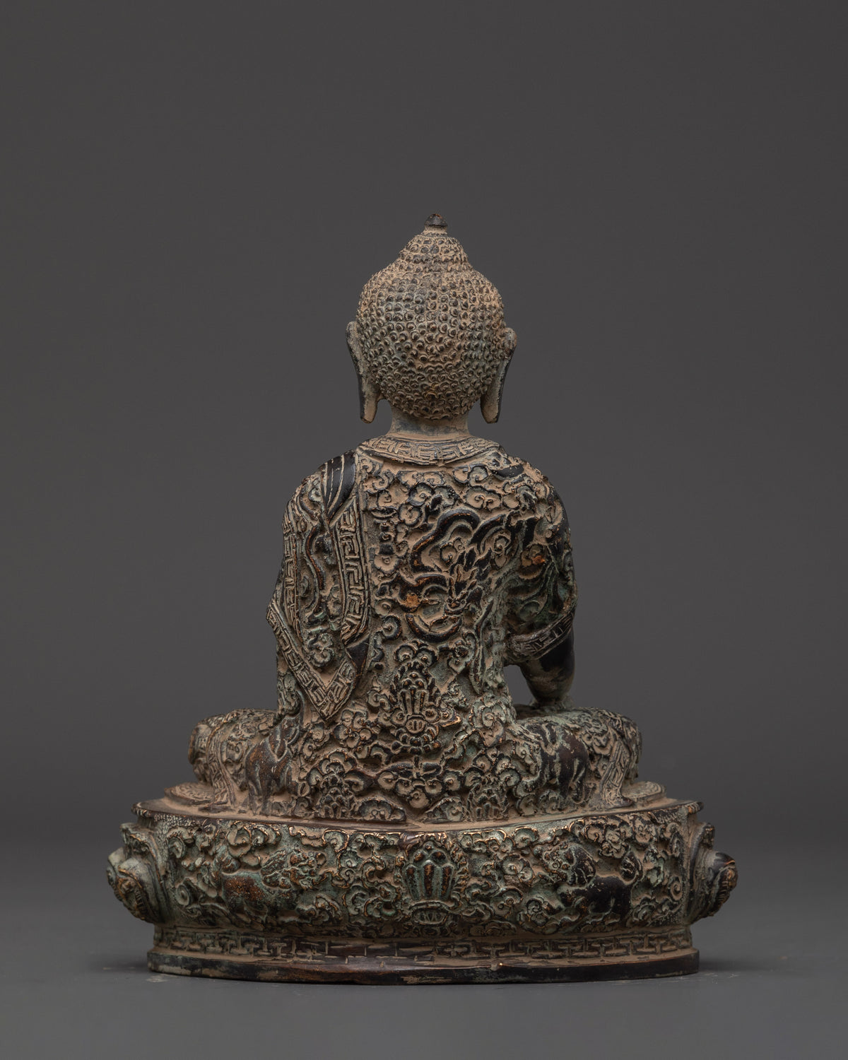 Three Buddha Statue Set | Handcrafted Buddhist Figurines for Zen Altar Decor