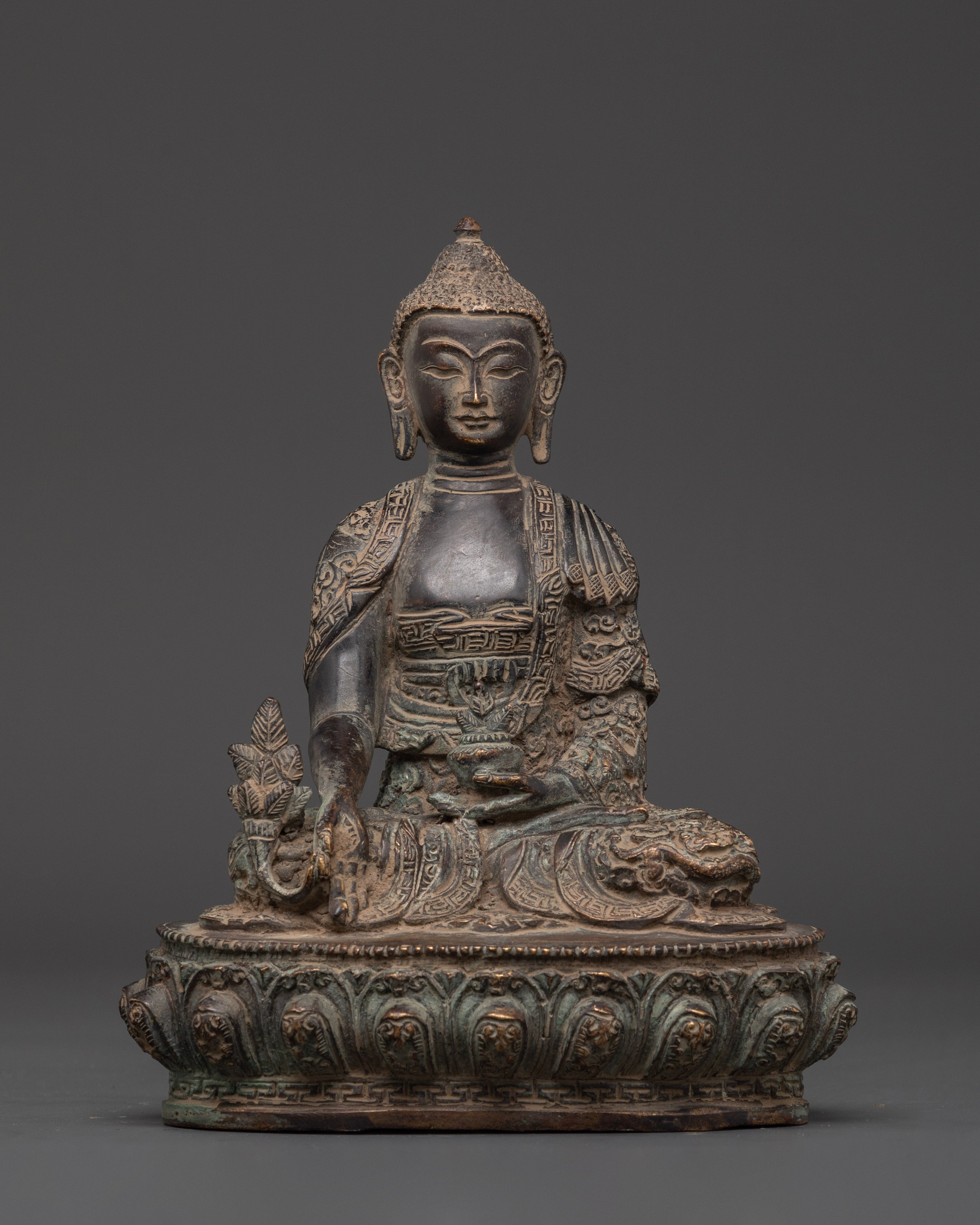Three Buddha Statue Set | Handcrafted Buddhist Figurines for Zen Altar Decor