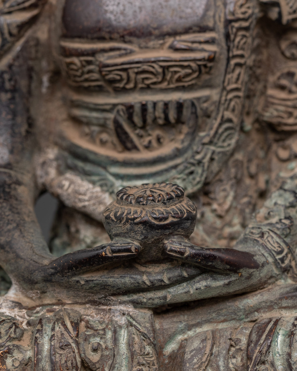Three Buddha Statue Set | Handcrafted Buddhist Figurines for Zen Altar Decor