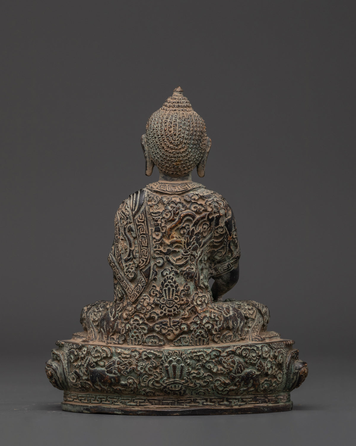 Three Buddha Statue Set | Handcrafted Buddhist Figurines for Zen Altar Decor