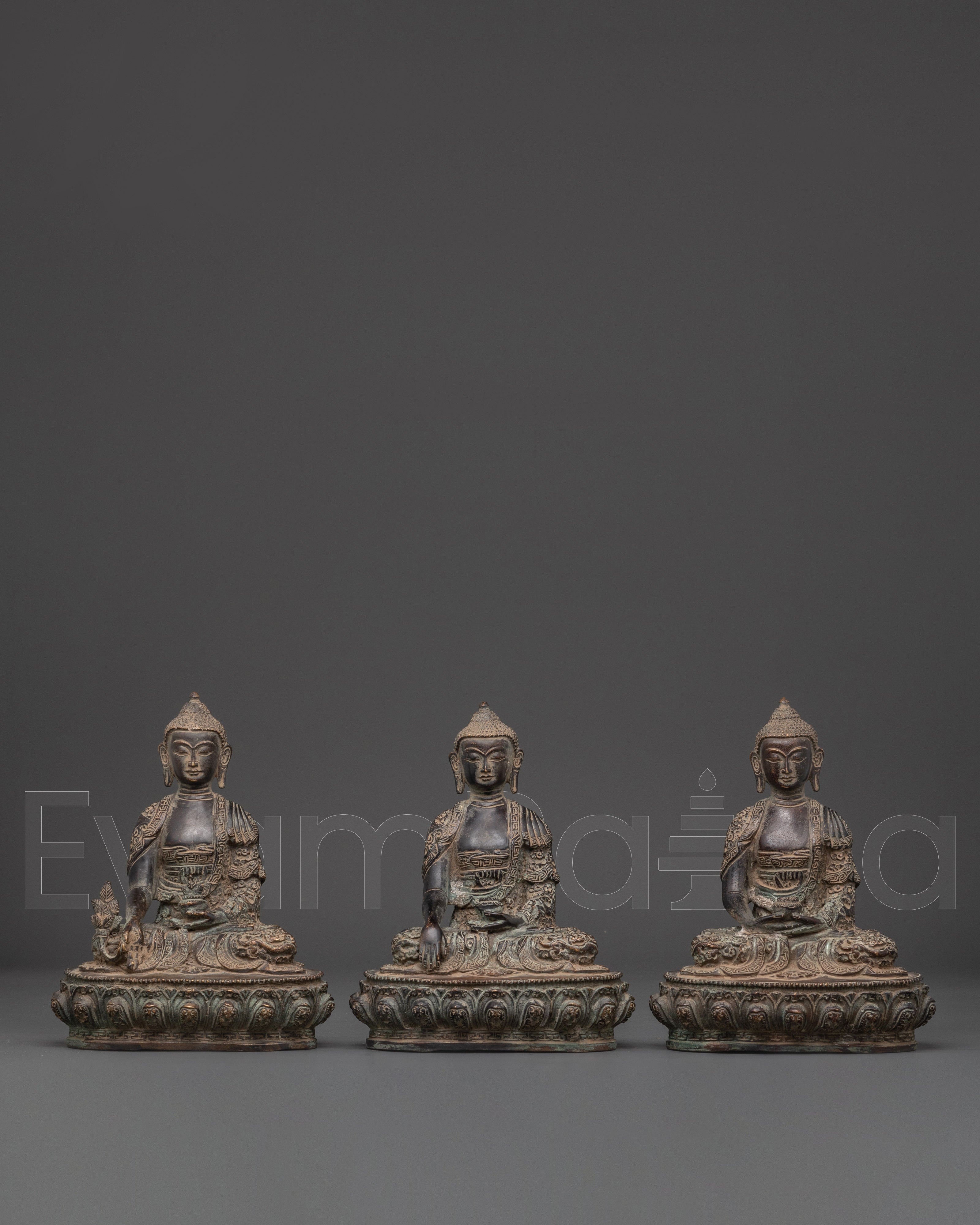 Three Buddha Set