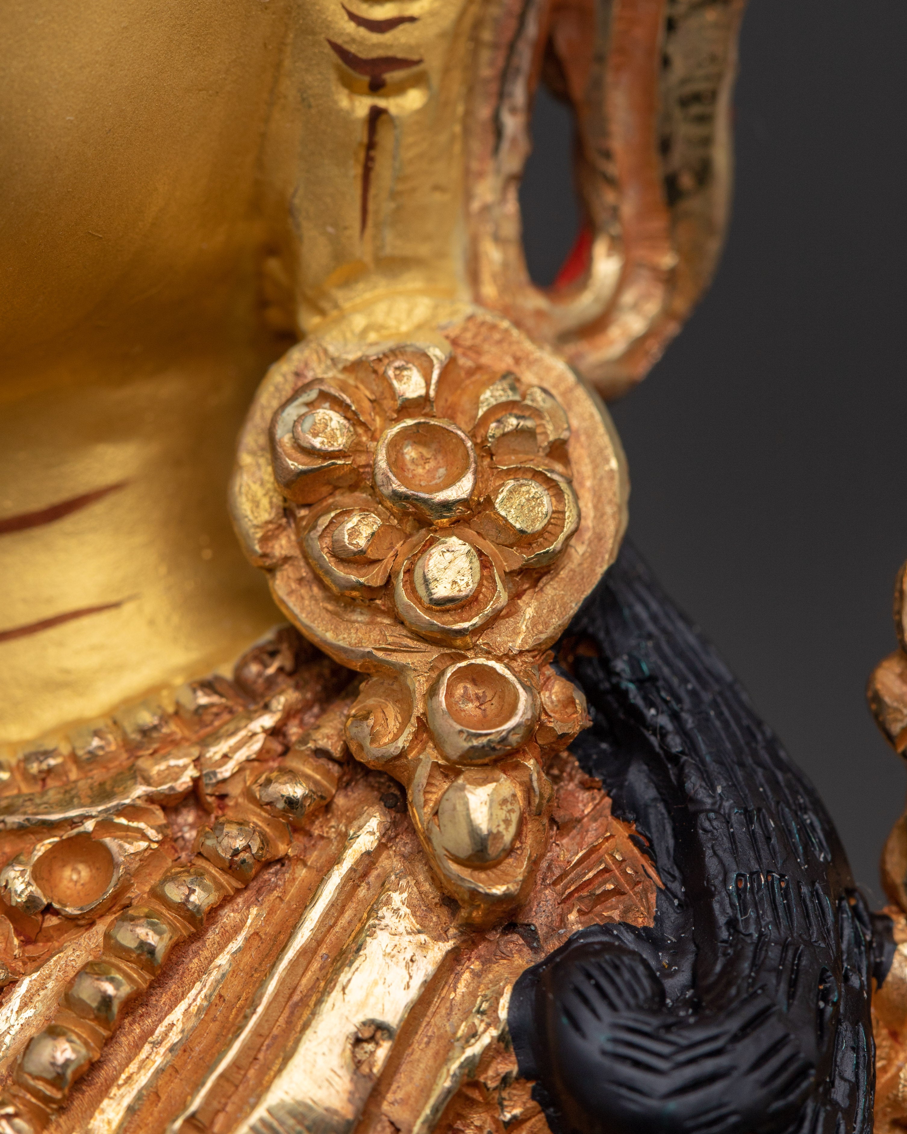 Handmade Enlightened Green Tara Statue | Tibetan Compassionate Deity