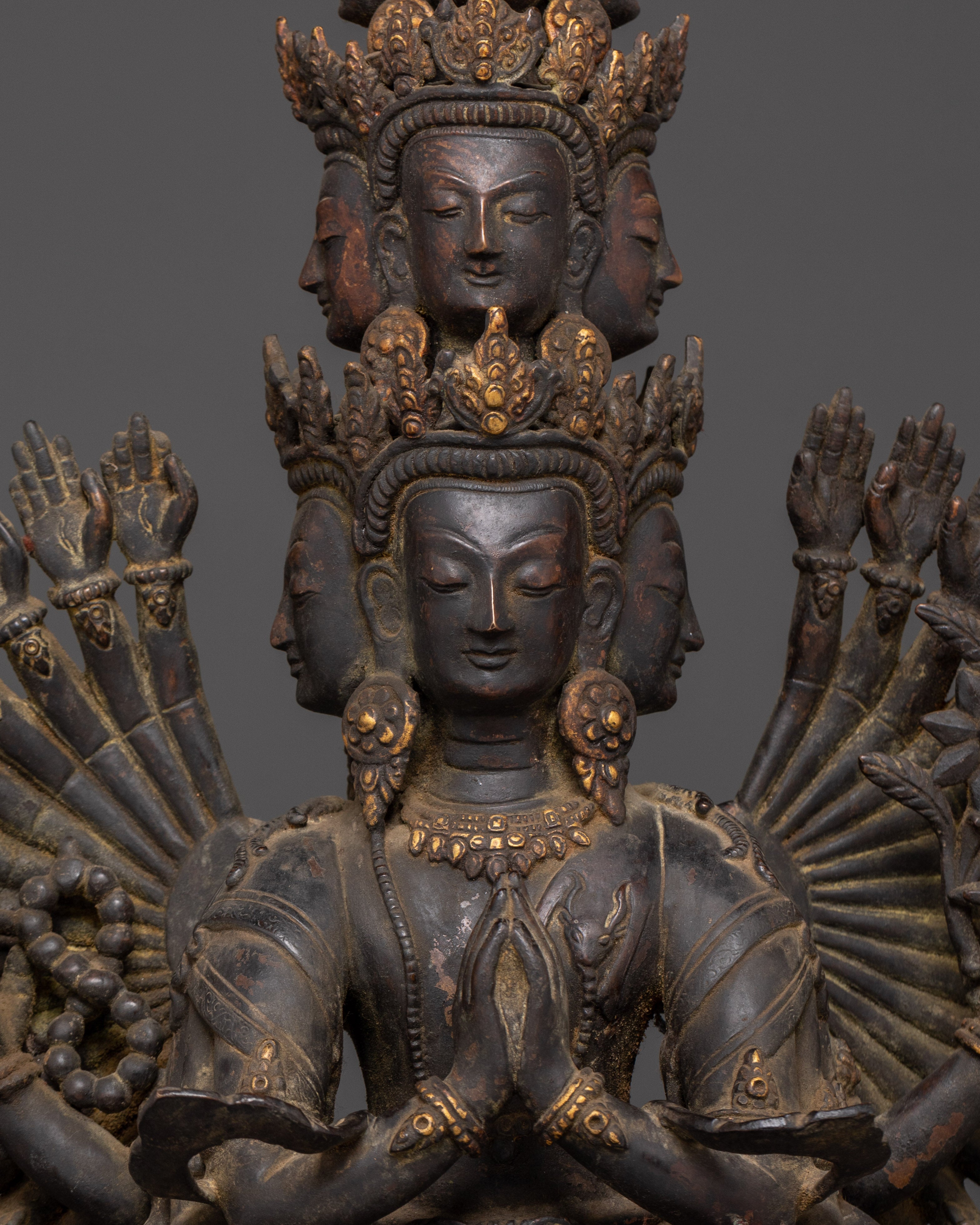 1000 Armed chenrezig Compassion Deity | Sculpture for Altar & Devotion