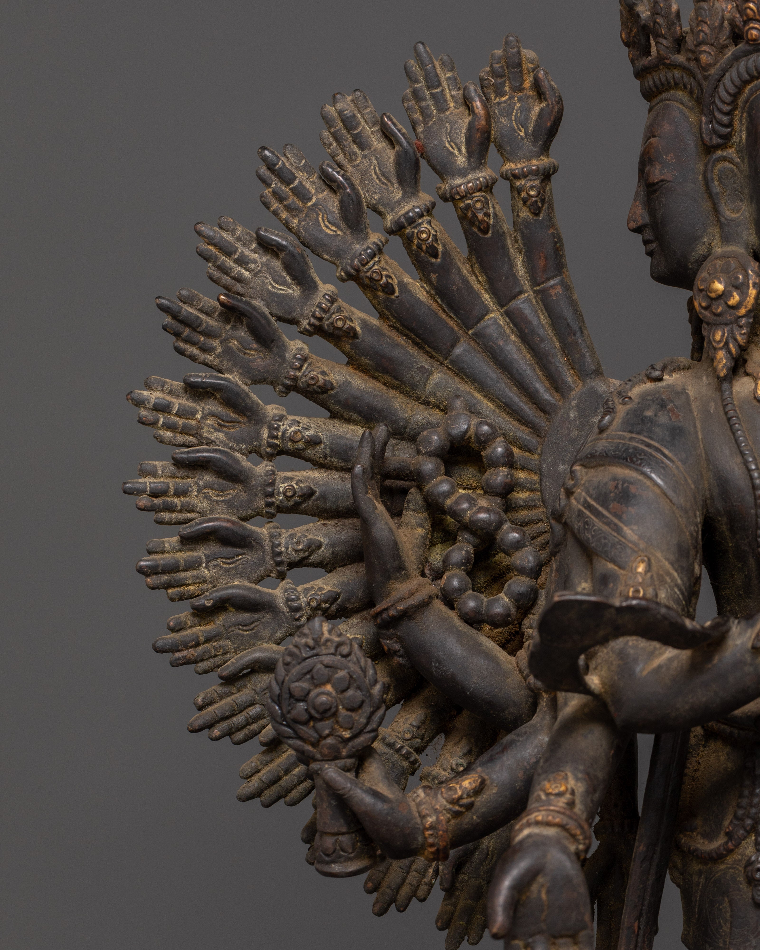 1000 Armed chenrezig Compassion Deity | Sculpture for Altar & Devotion