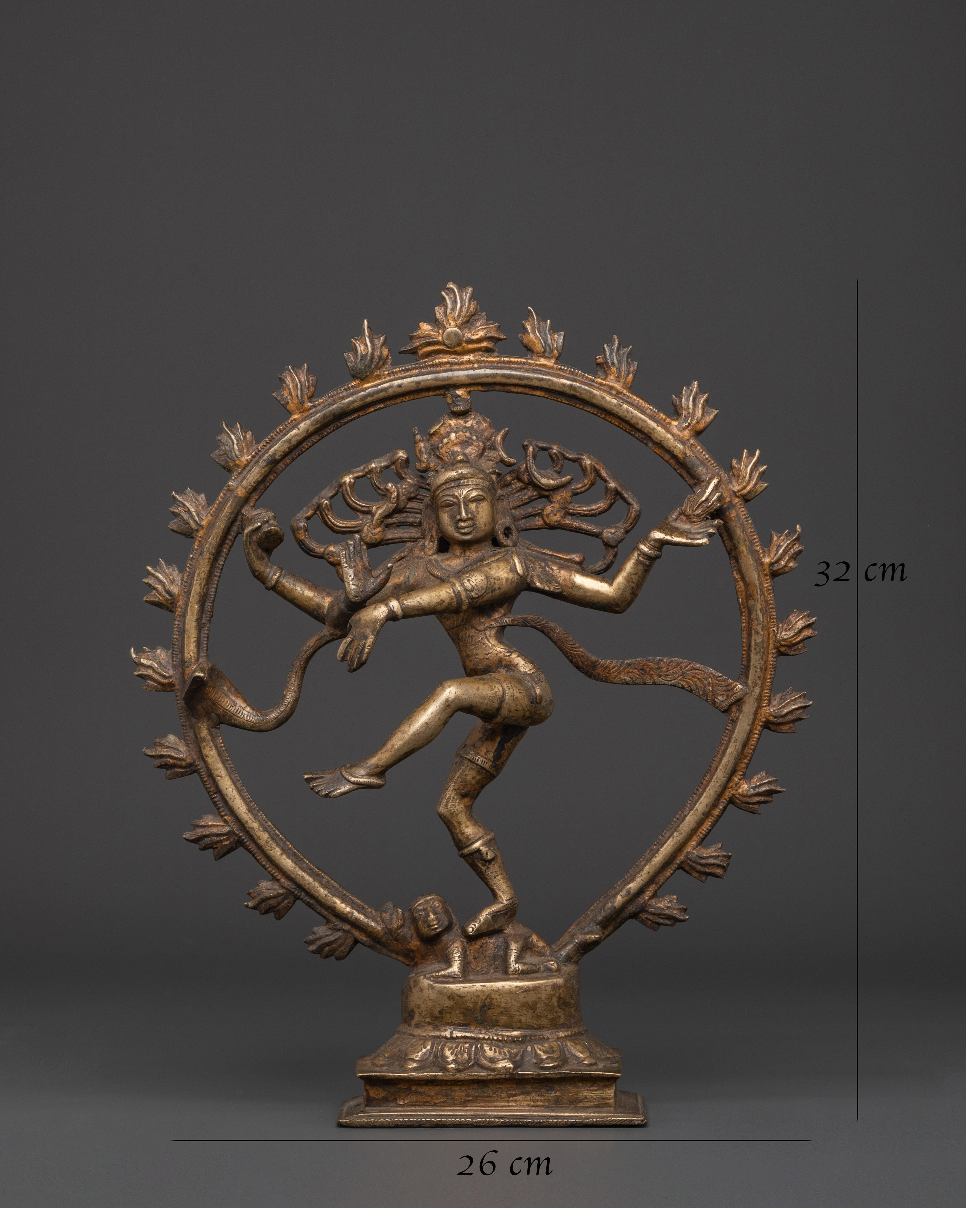 Brass Natraj Statue | Nataraja Dancing Shiva