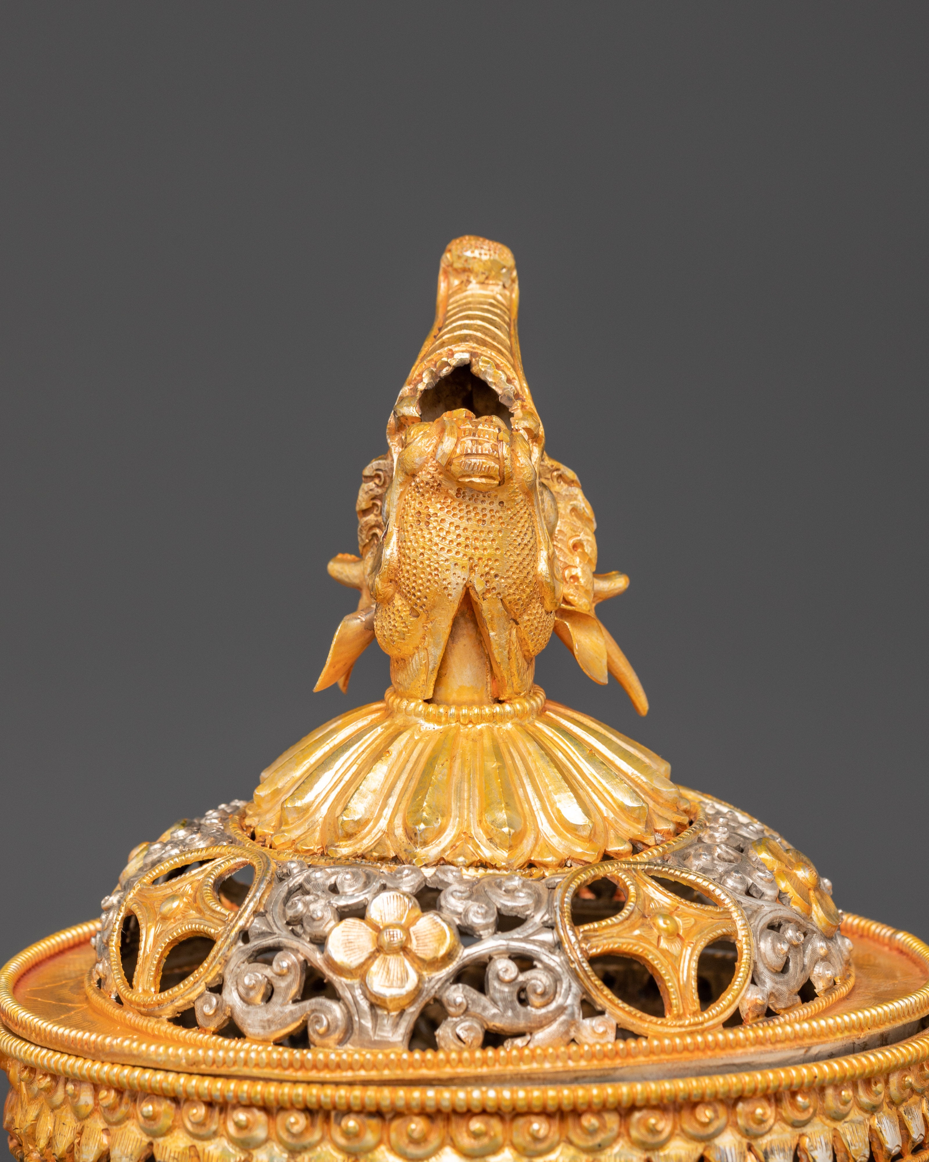 Sacred Copper Incense Burner Set | Perfect for Buddhist Rituals