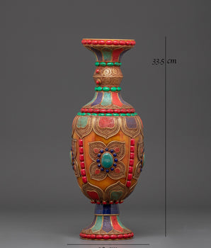 Flower Vase Set For Decor | Himalayan Vase for Home & Office