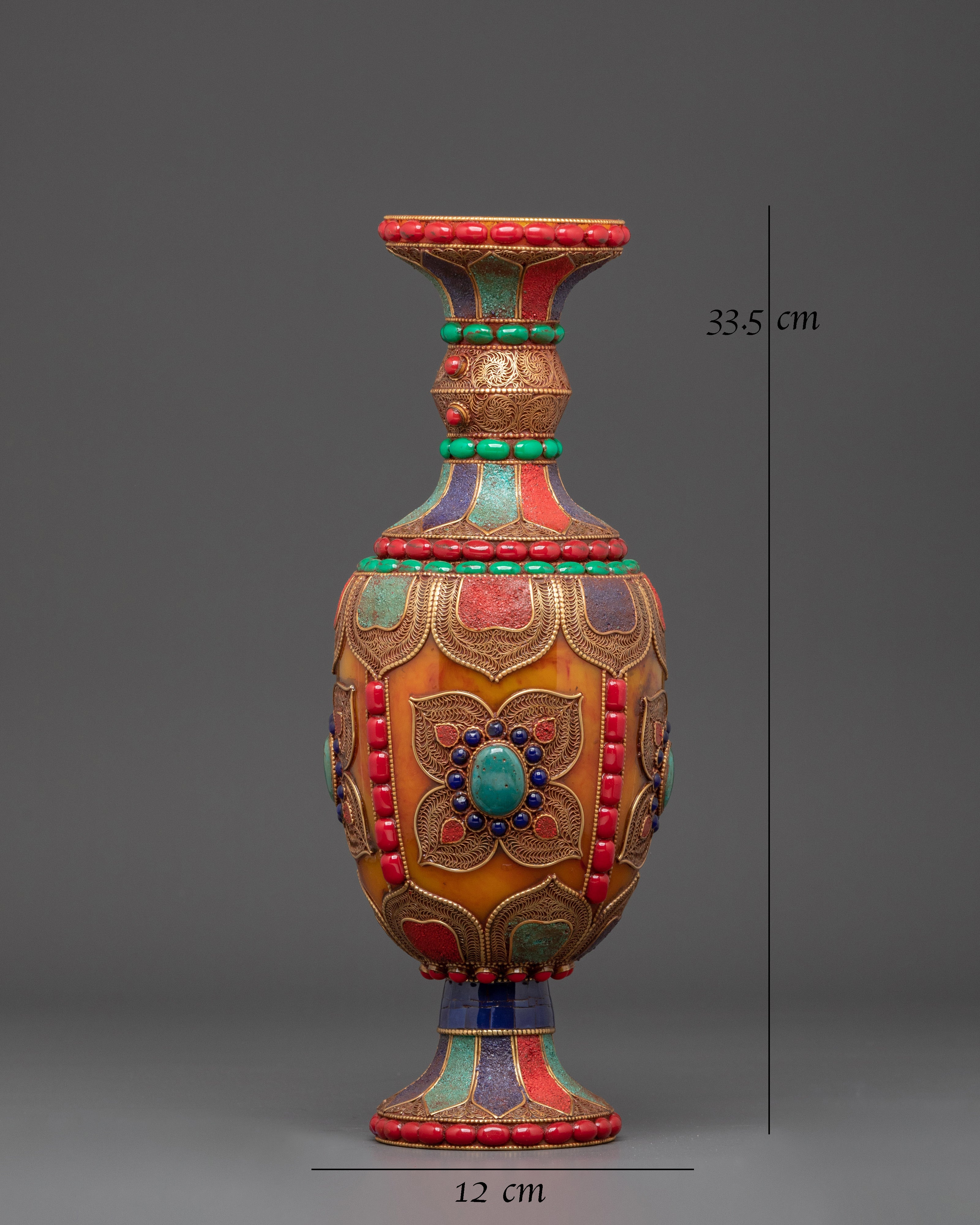 Flower Vase Set For Decor | Himalayan Vase for Home & Office