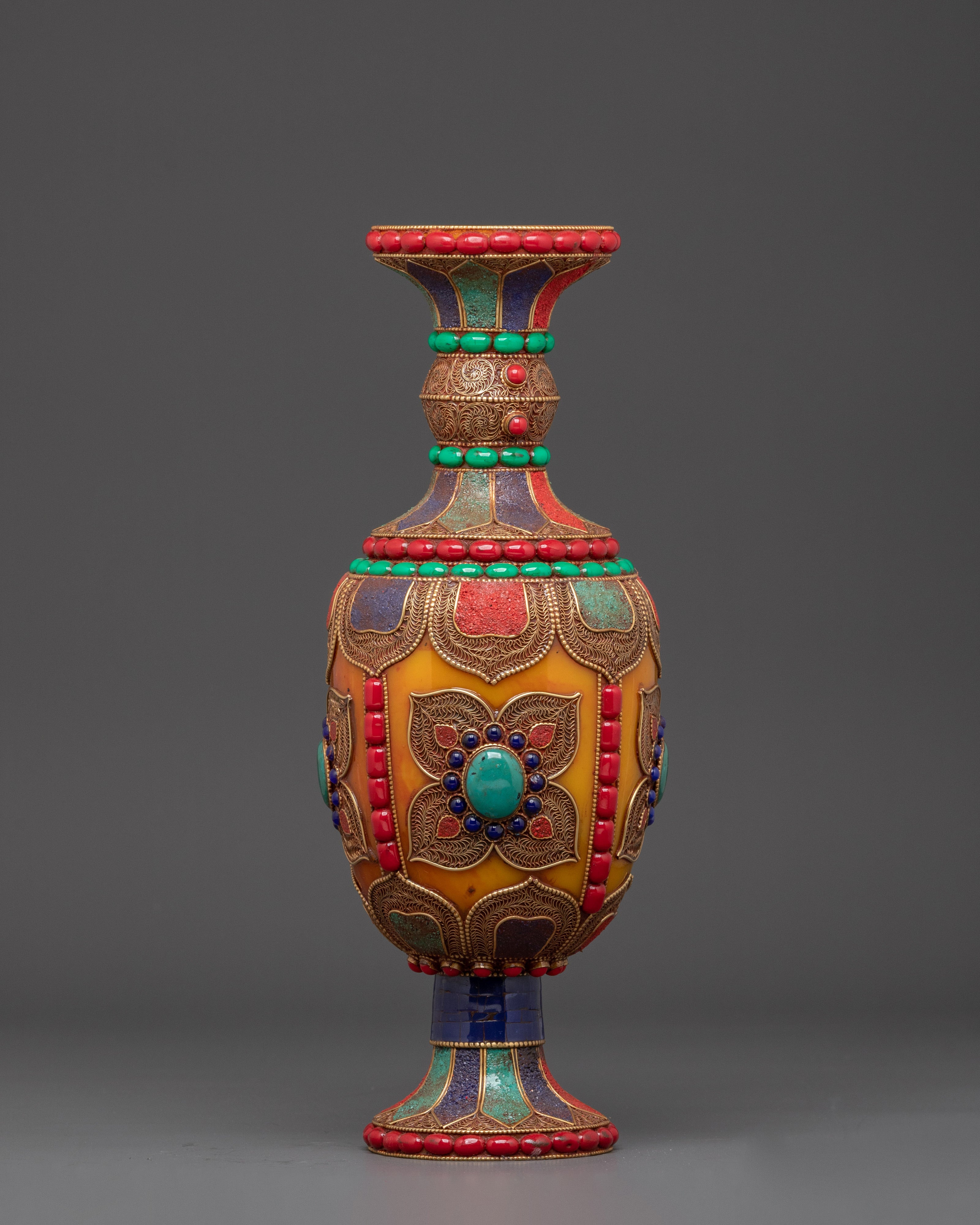 Flower Vase Set For Decor | Himalayan Vase for Home & Office