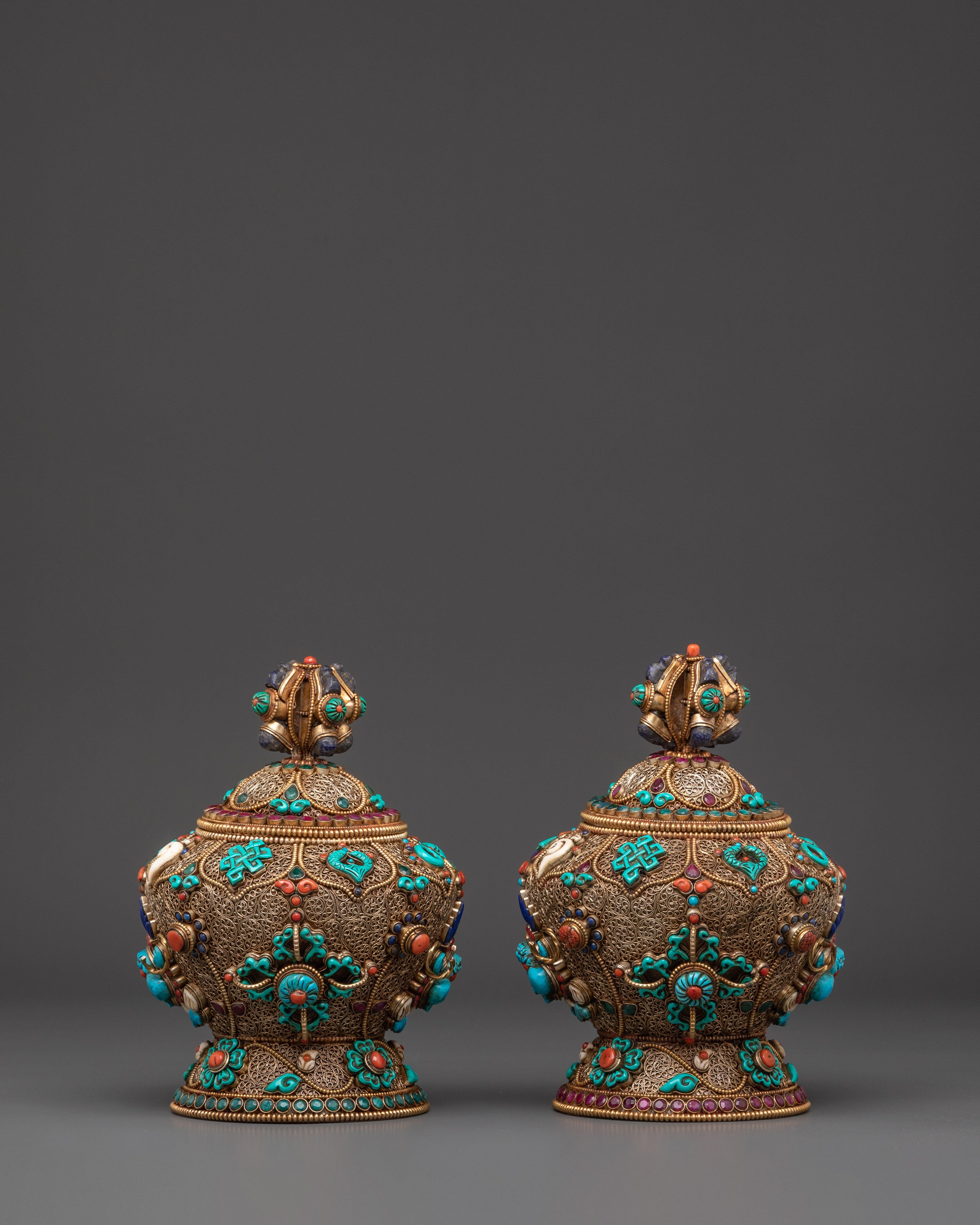Himalayan Dhupur Rice Pot | Buddhist Ritual Offering Bowl
