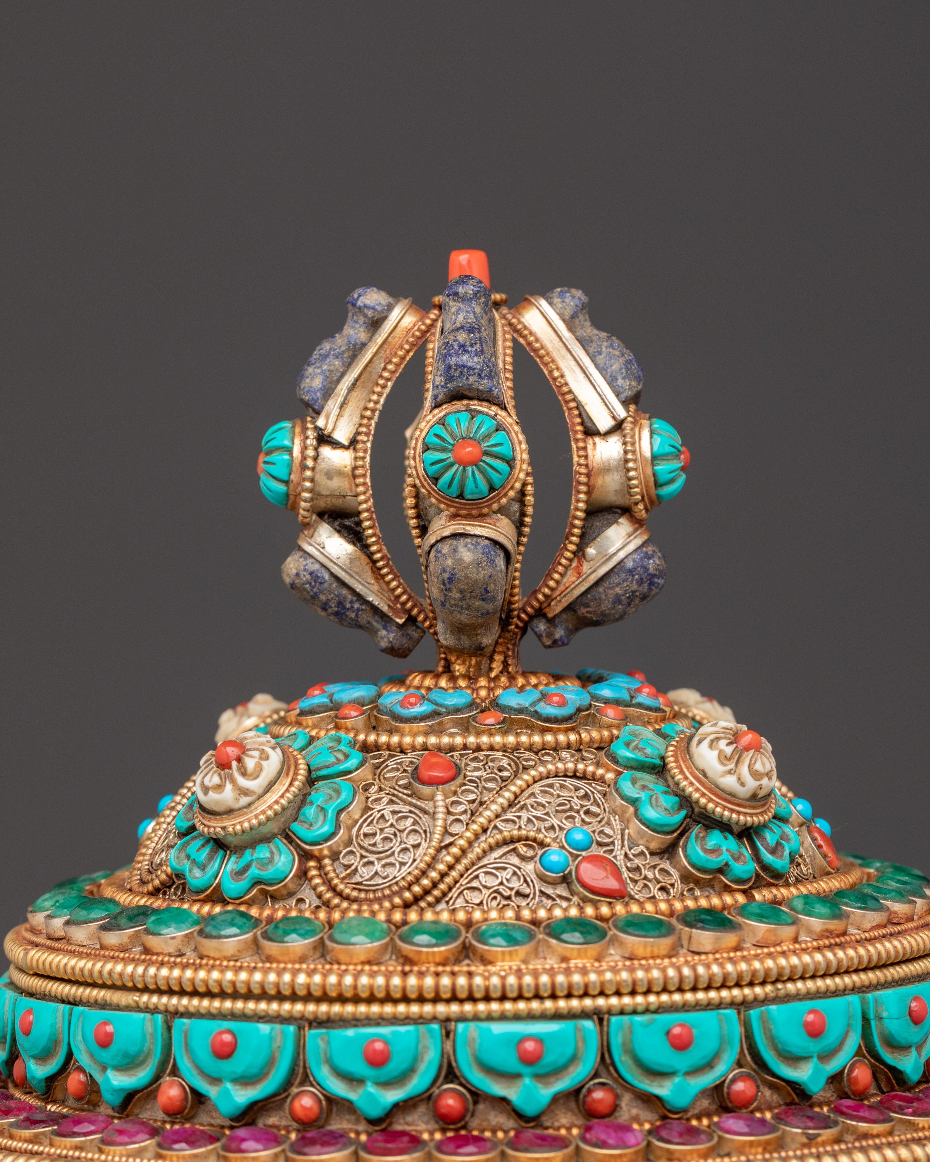 Himalayan Dhupur Rice Pot | Spiritual Altar Decor for Rituals