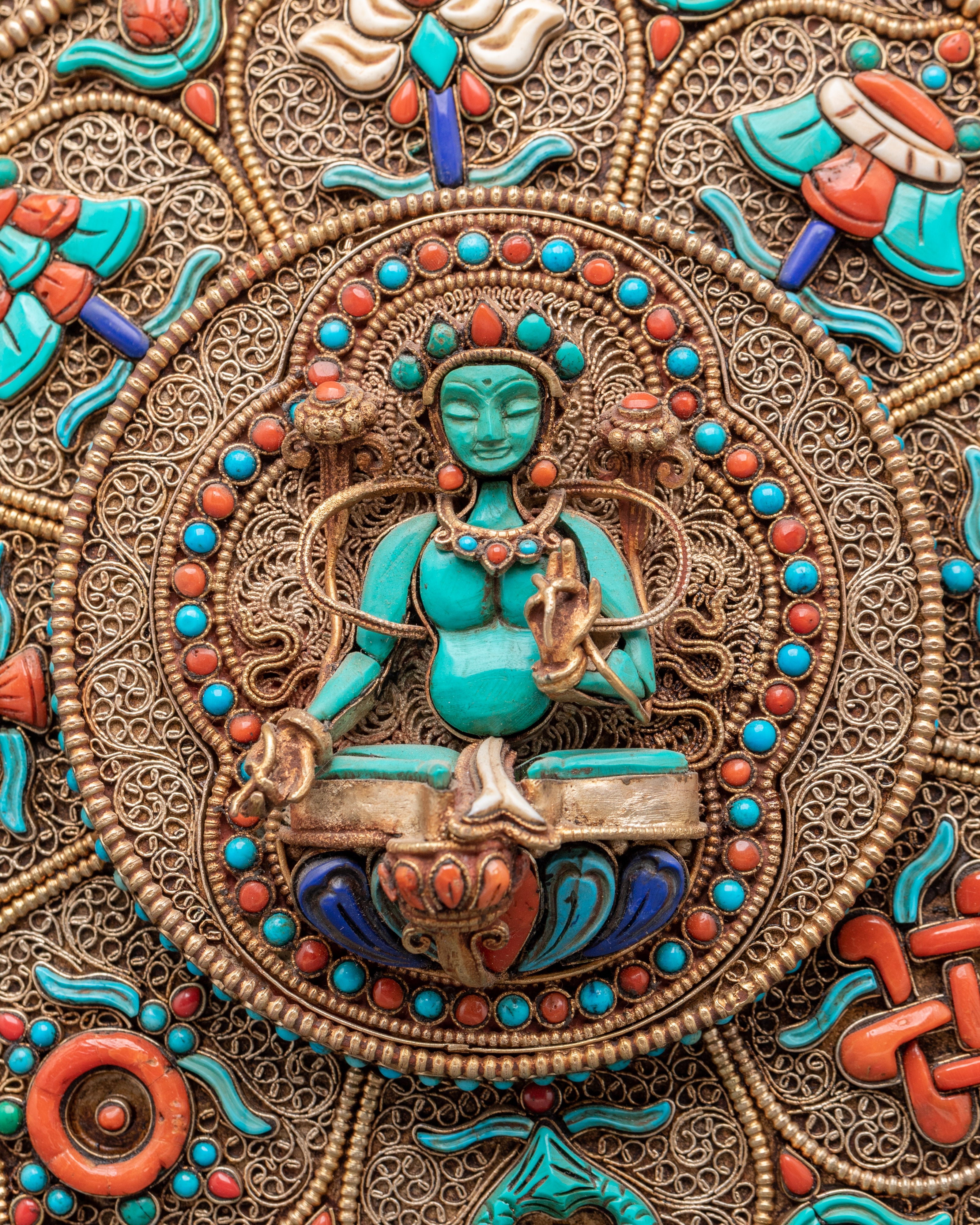 Spiritual Meditation Wall Hanging | Sacred Wall Art for Meditation Spaces