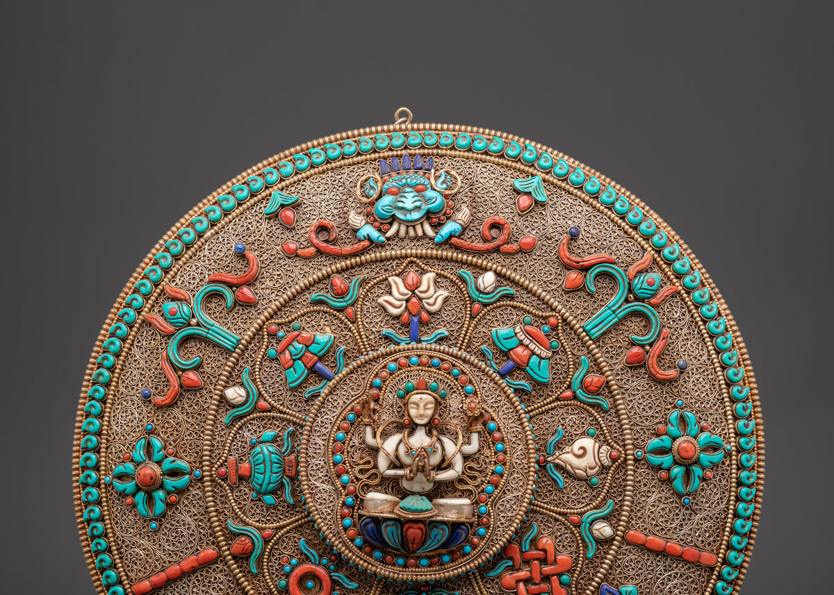 Traditional Handmade Wall Hanging | Wall Hanging for Spiritual Ambiance