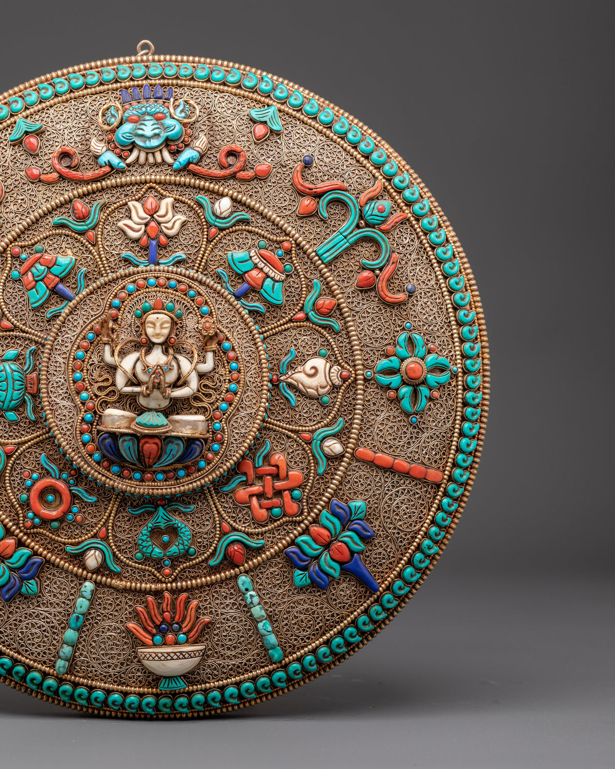Traditional Handmade Wall Hanging | Wall Hanging for Spiritual Ambiance