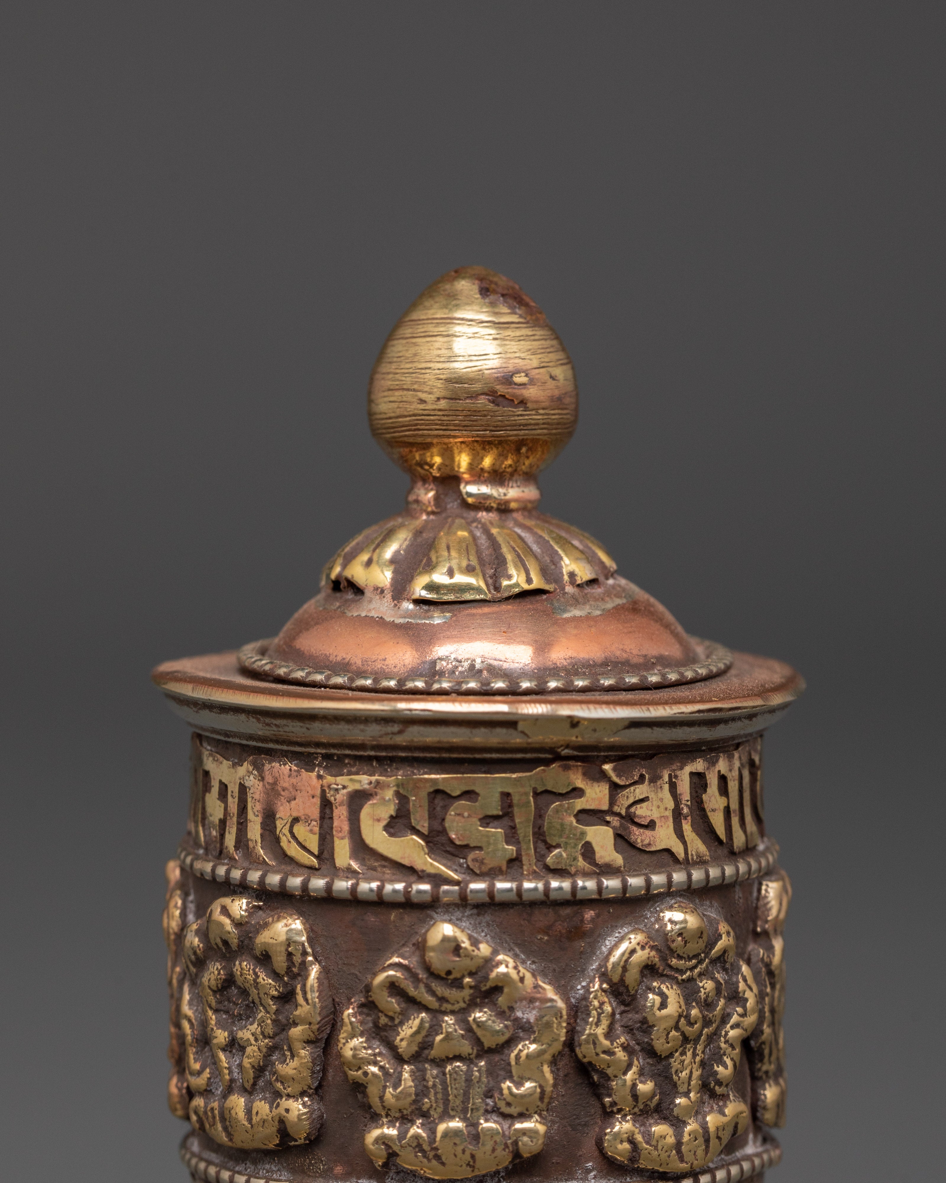 Buddhist Spiritual Wheel | Prayer Wheel For Meditation & Rituals