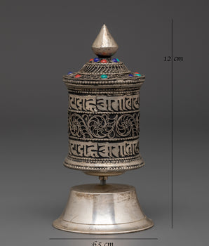 Sacred Prayer Wheel | Spiritual Ritual Tool