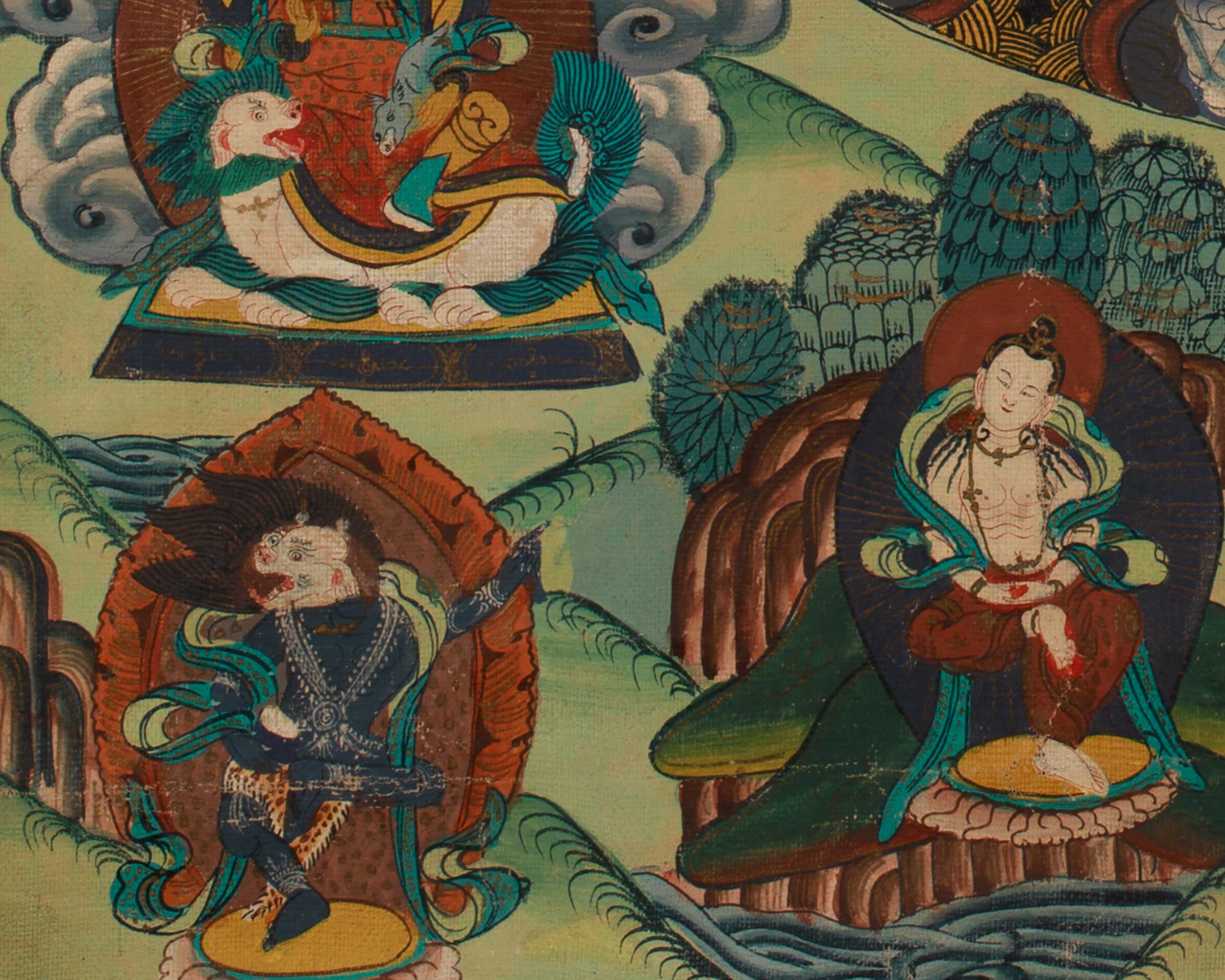Traditional Art of Samantabhadra Mandala | Embodiment of Universal Benevolence