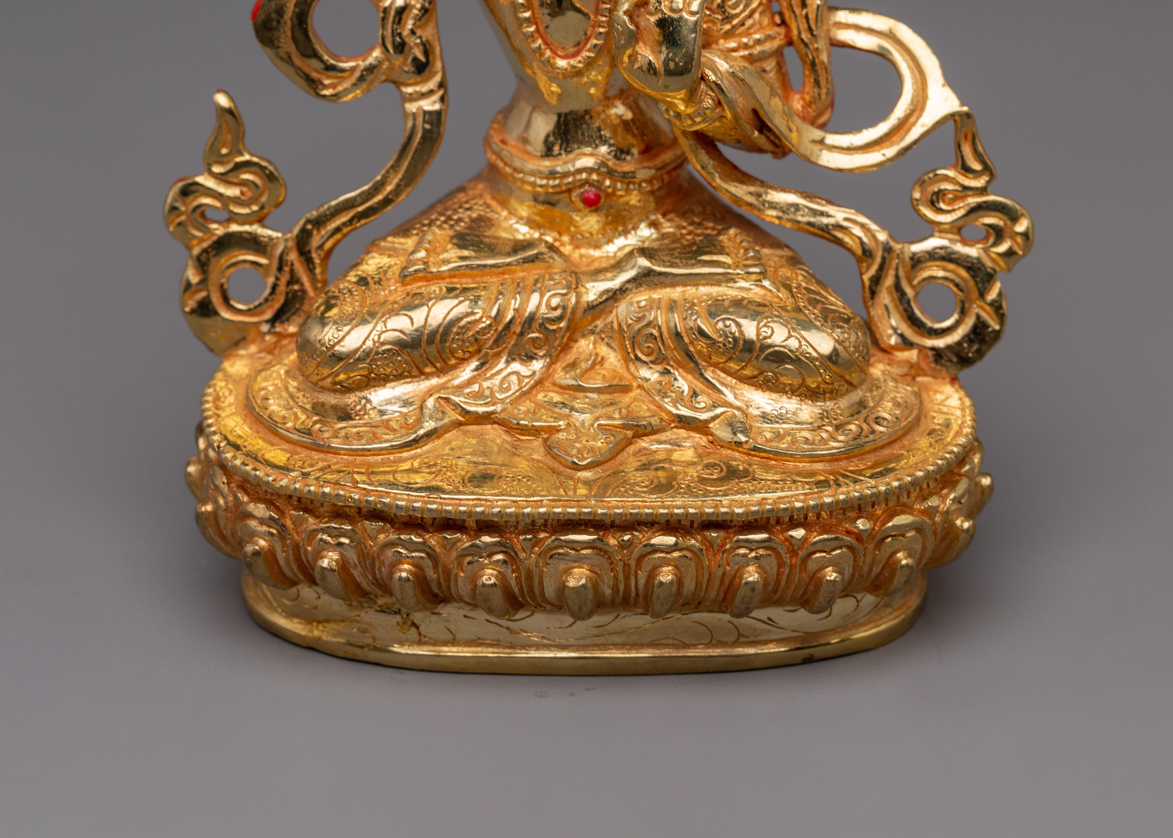 Tibetan Buddhist Deity Manjushri Statue | Bodhisattva of Wisdom