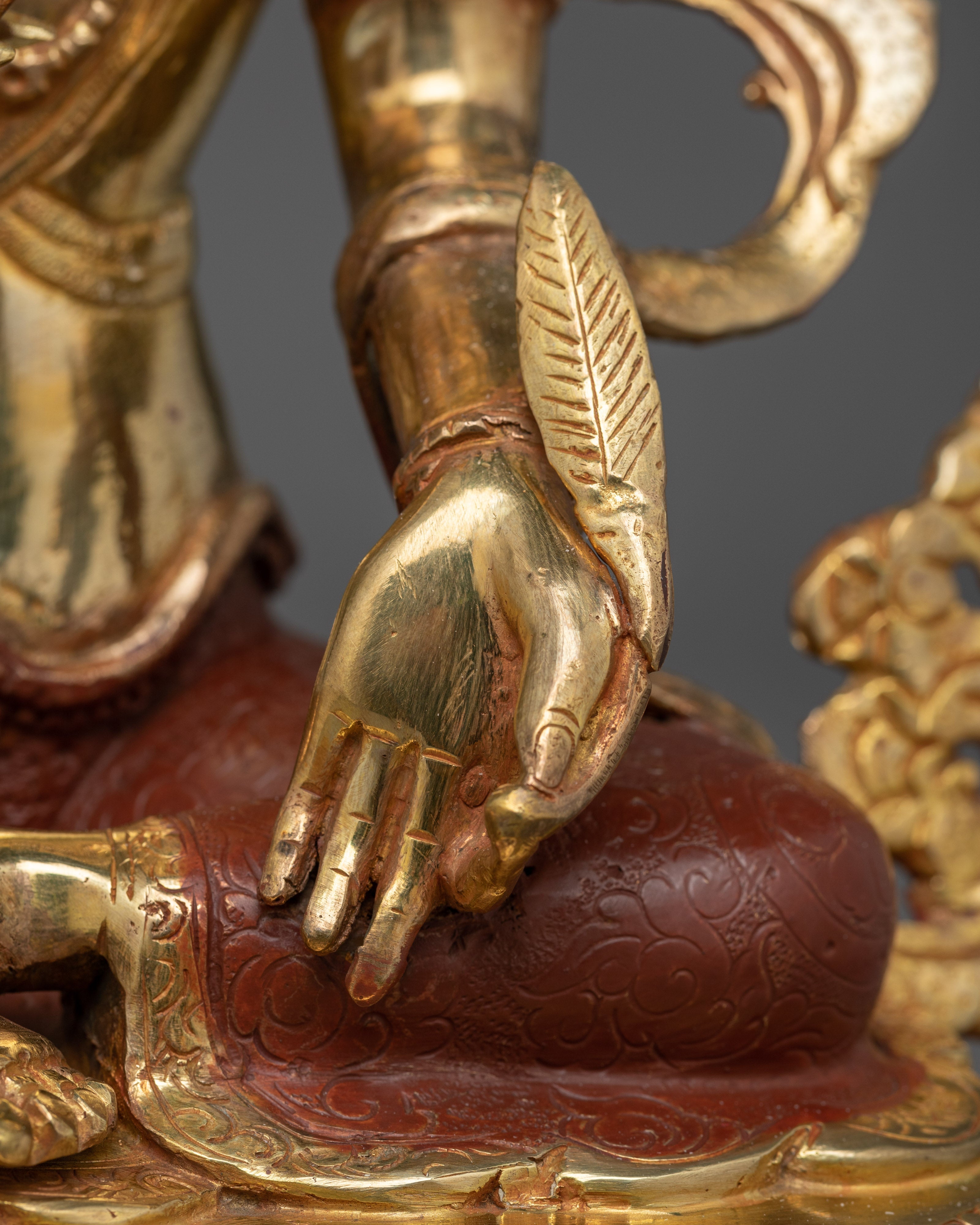 Traditional Sculpture of Ksitigarbha  | The Divine Feminine of Wisdom