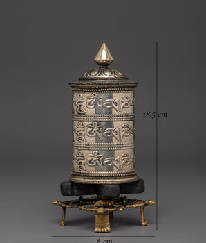 Prayer Wheel for Peace and Spiritual Balance | Deep Tibetan Spiritual Symbolism