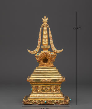 Buddhist Prayer Stupa | Symbol of Enlightenment and Protection
