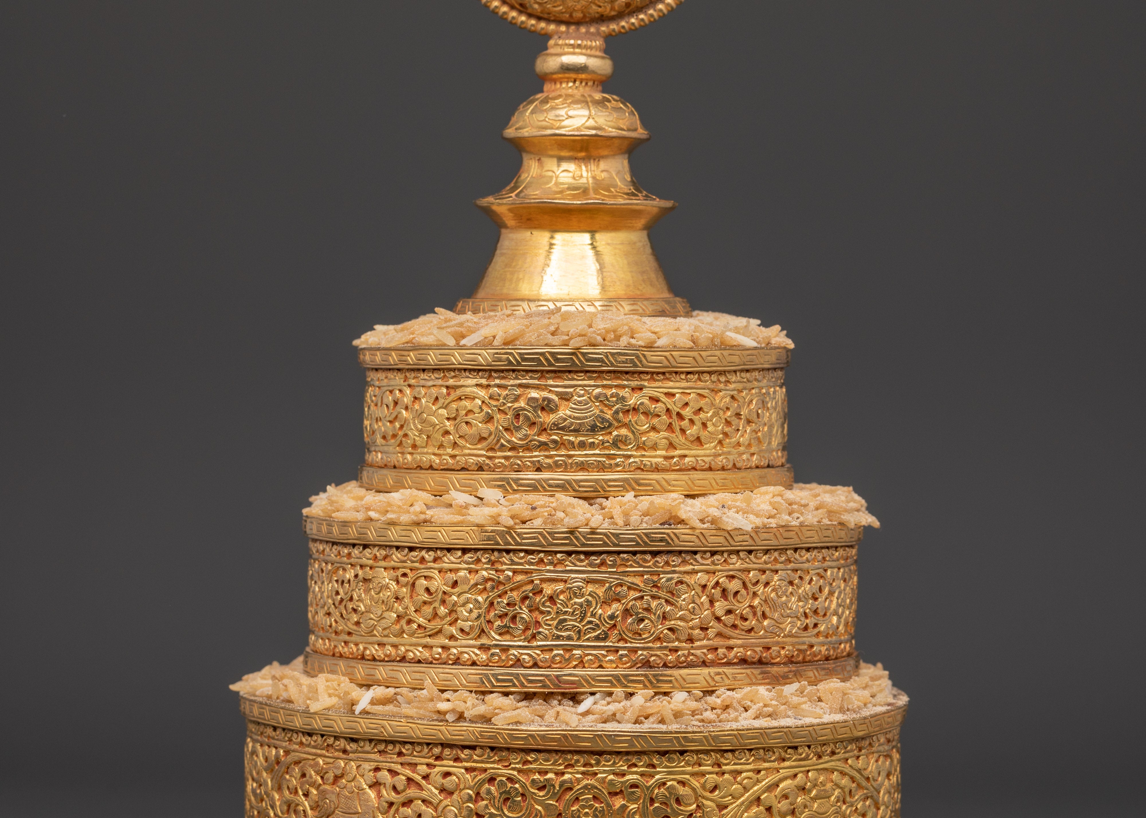 Spiritual Mandala | 24K Gold-Gilded Copper