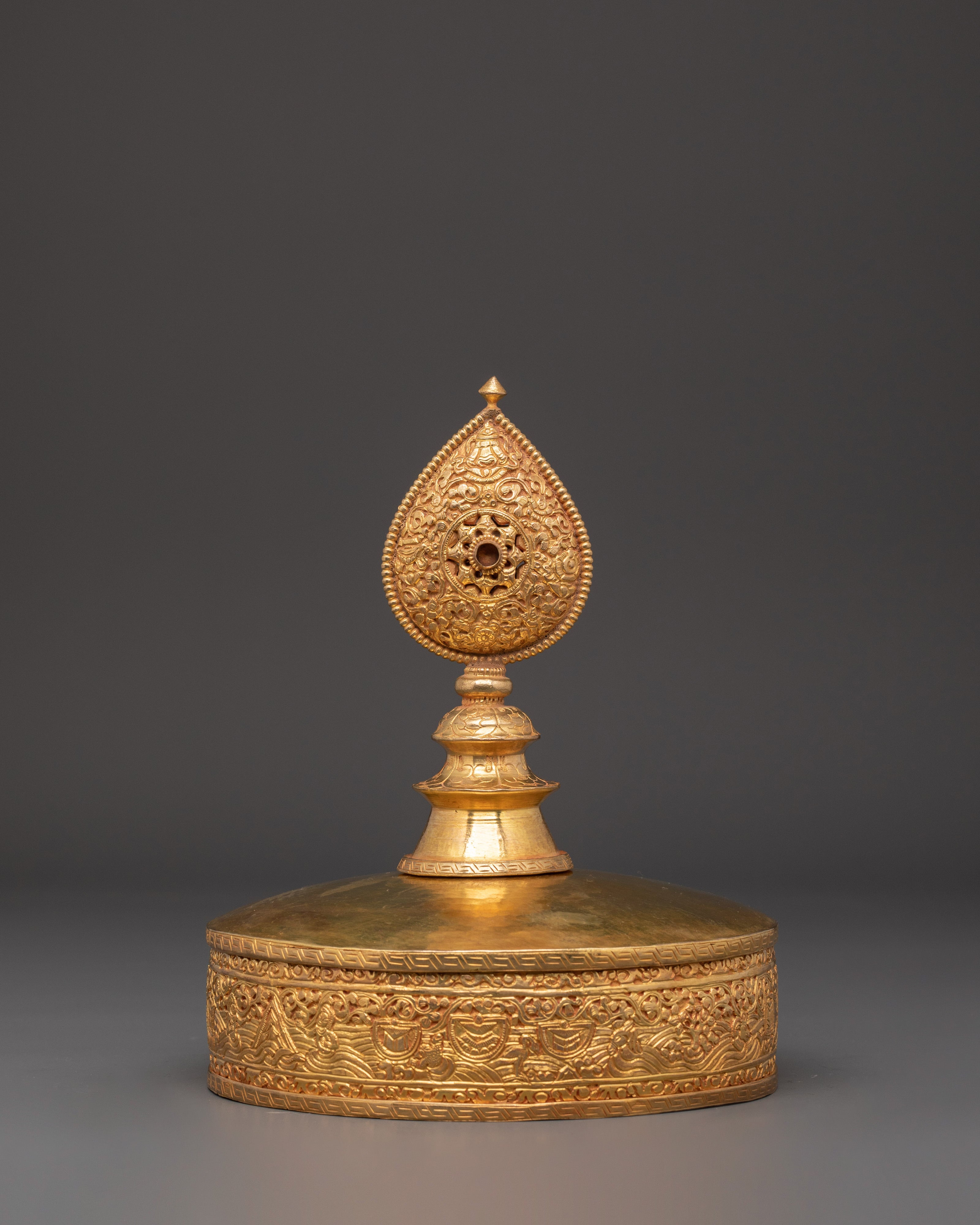 Spiritual Mandala | 24K Gold-Gilded Copper