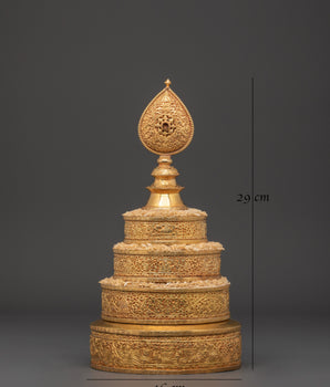 Spiritual Mandala | 24K Gold-Gilded Copper