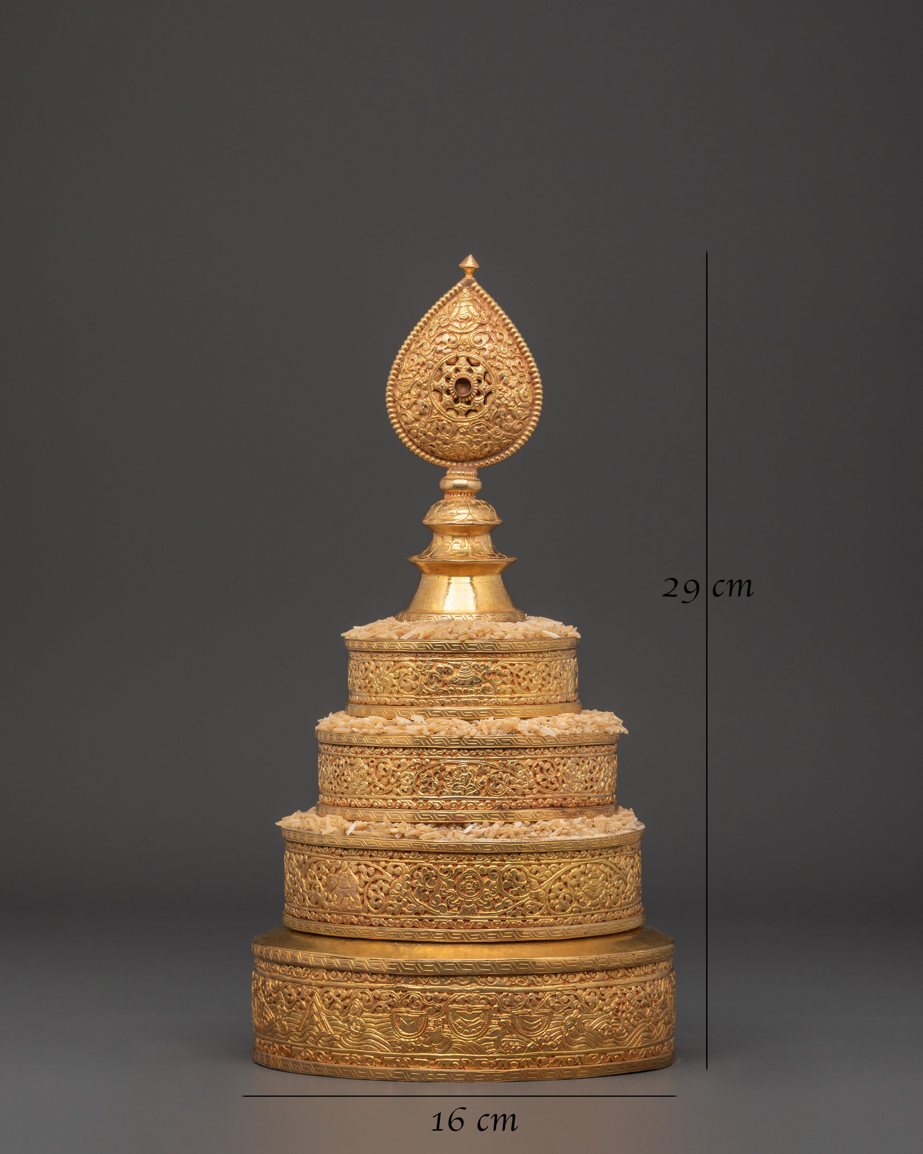 Spiritual Mandala | 24K Gold-Gilded Copper