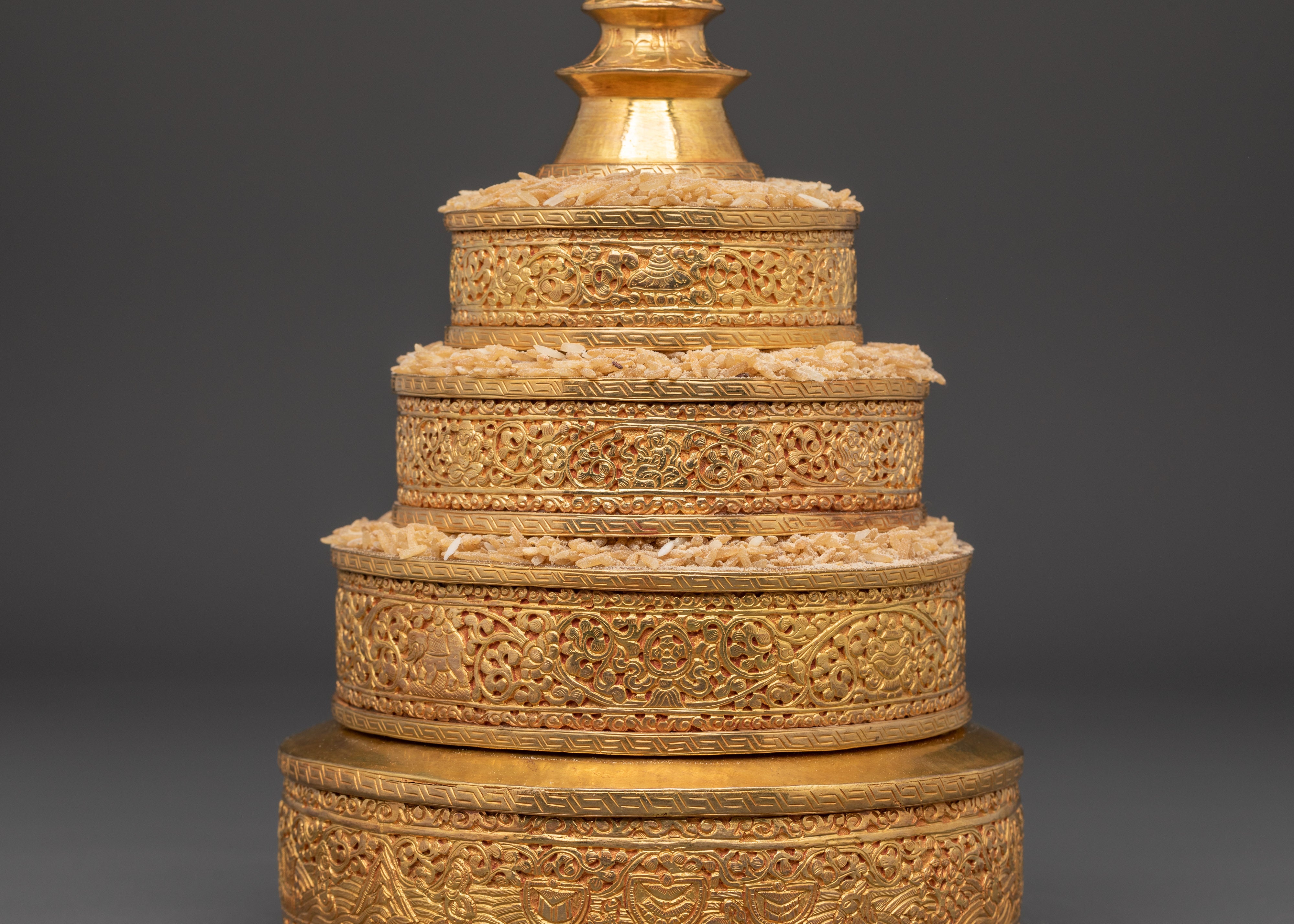 Spiritual Mandala | 24K Gold-Gilded Copper