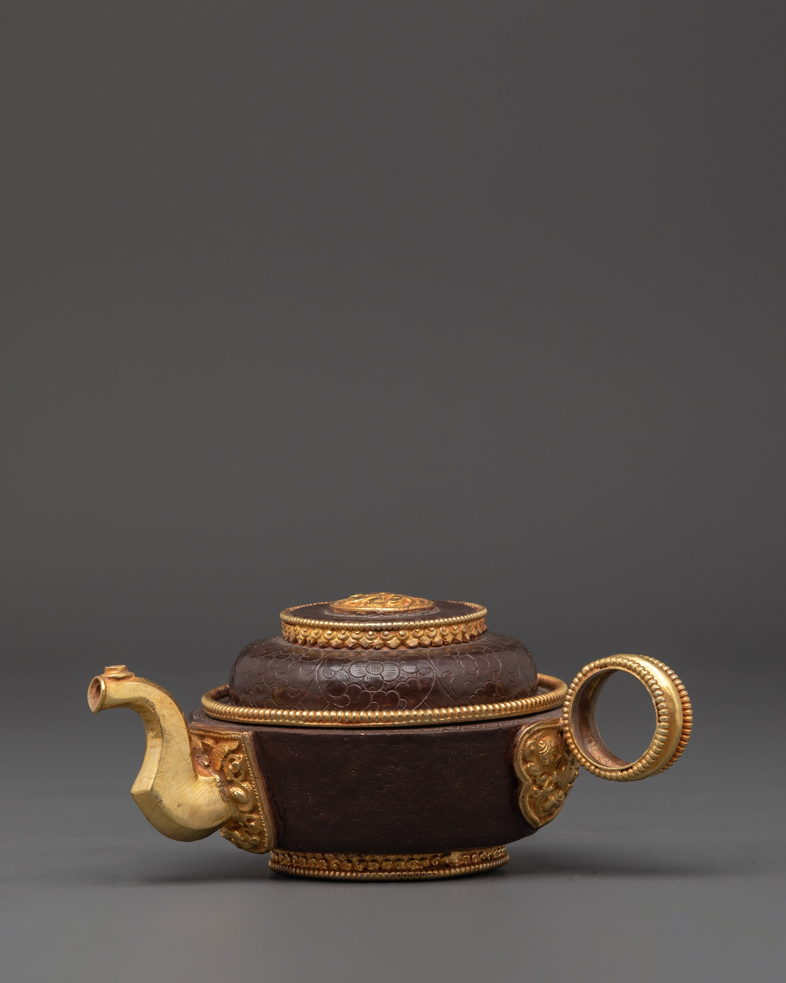 Tibetan Water Offering set | with 24K Gold Gilding