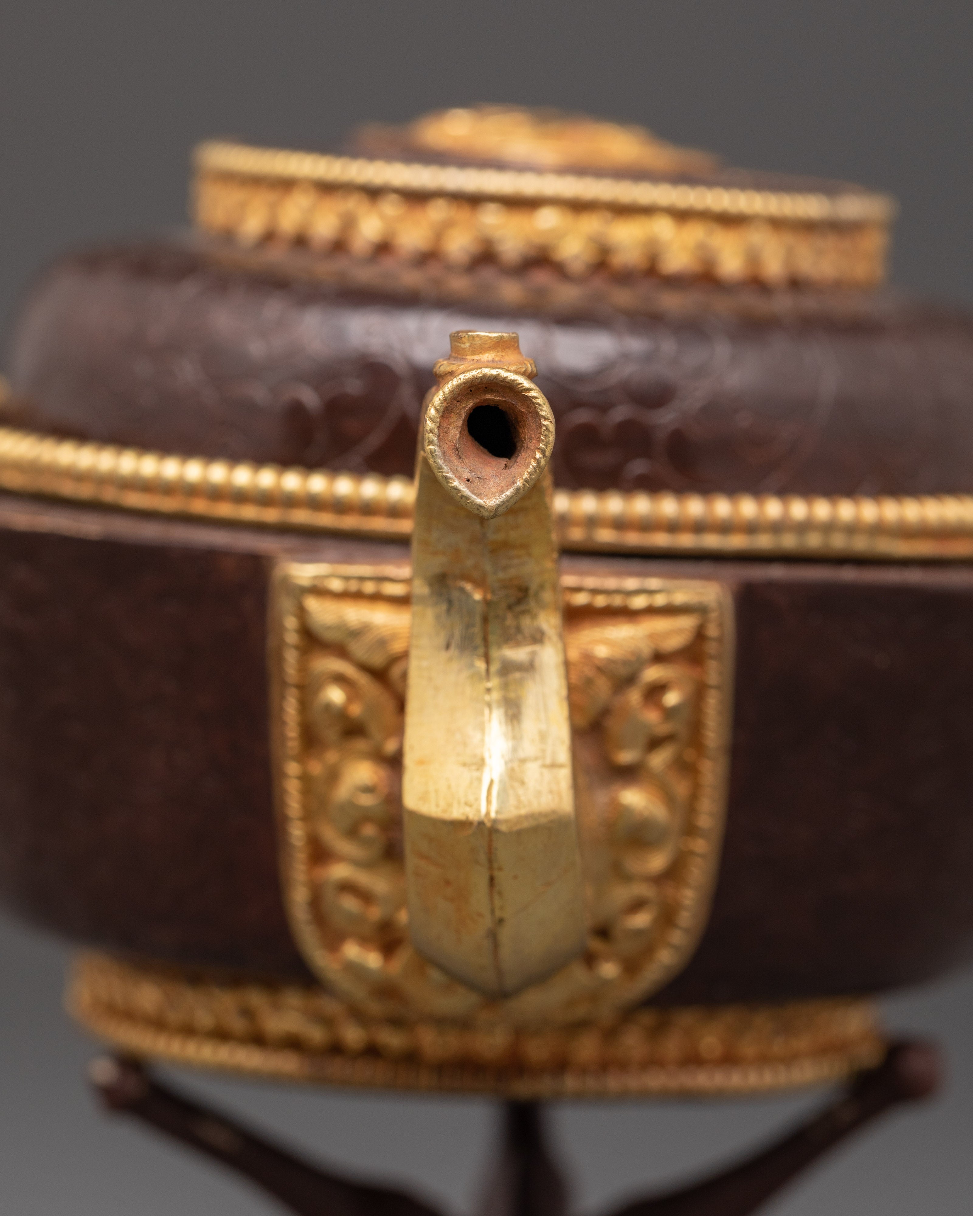 Tibetan Water Offering set | with 24K Gold Gilding