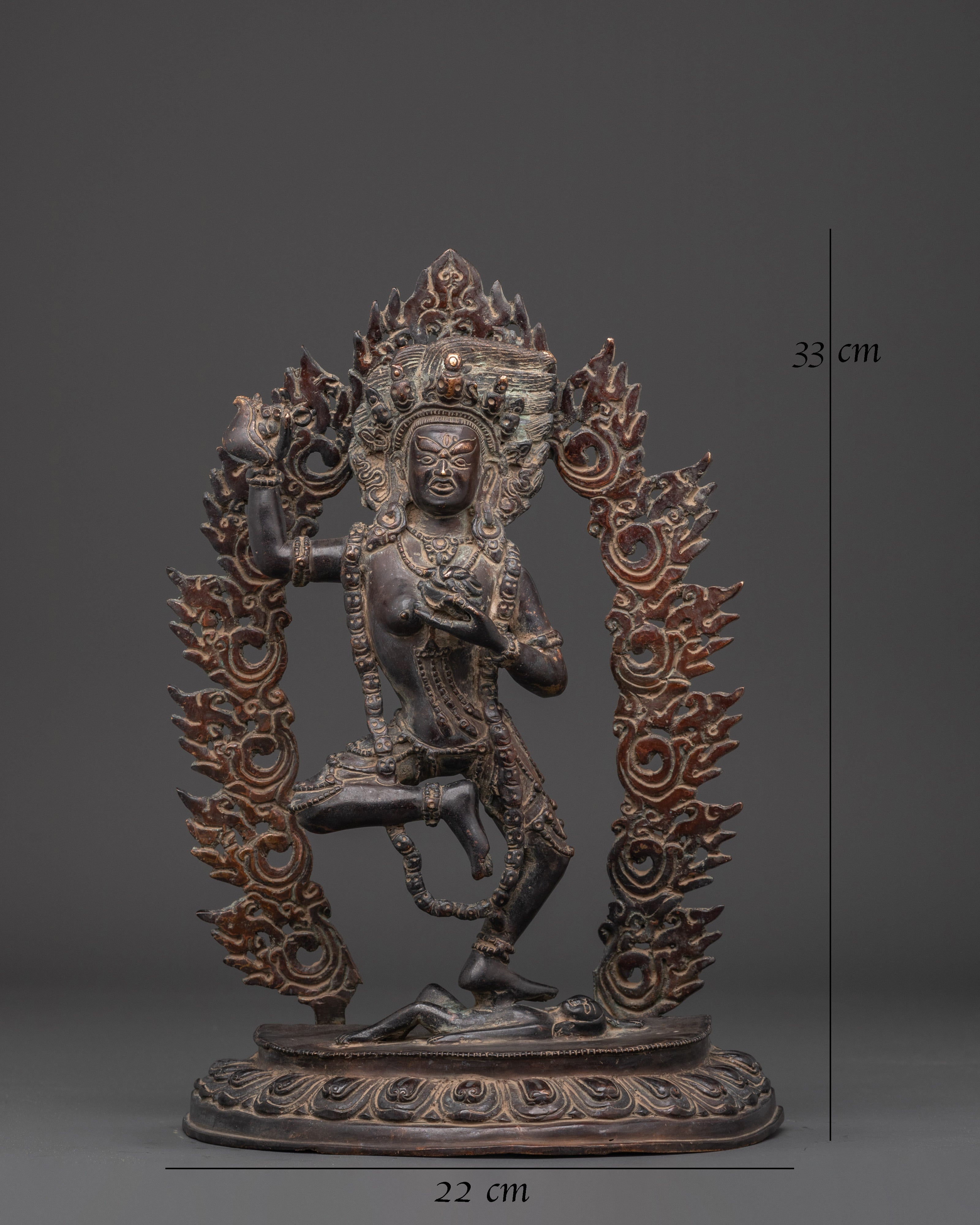 Copper Dorje Phagmo | Tibetan Dakini Deity Statue
