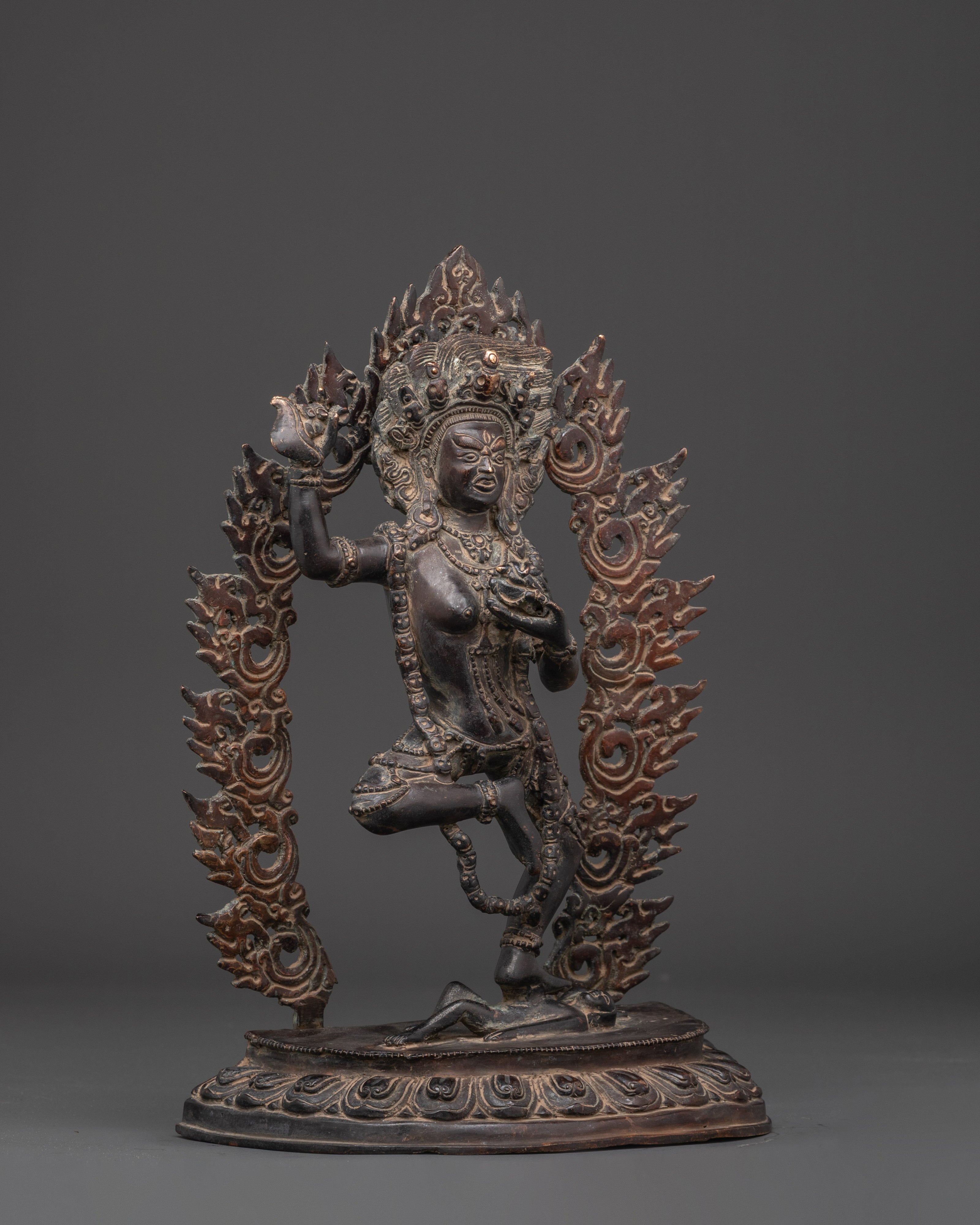 Copper Dorje Phagmo | Tibetan Dakini Deity Statue
