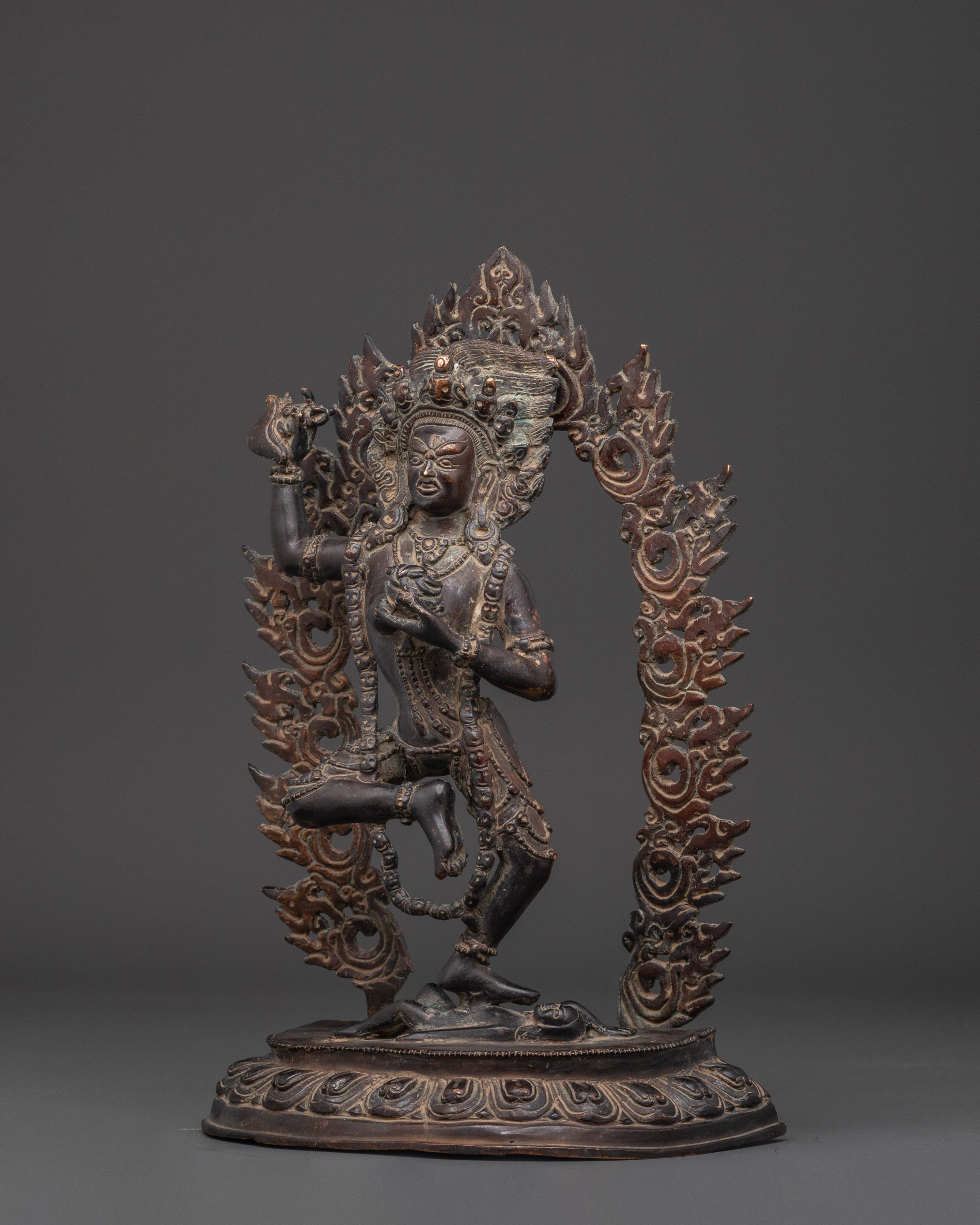 Copper Dorje Phagmo | Tibetan Dakini Deity Statue