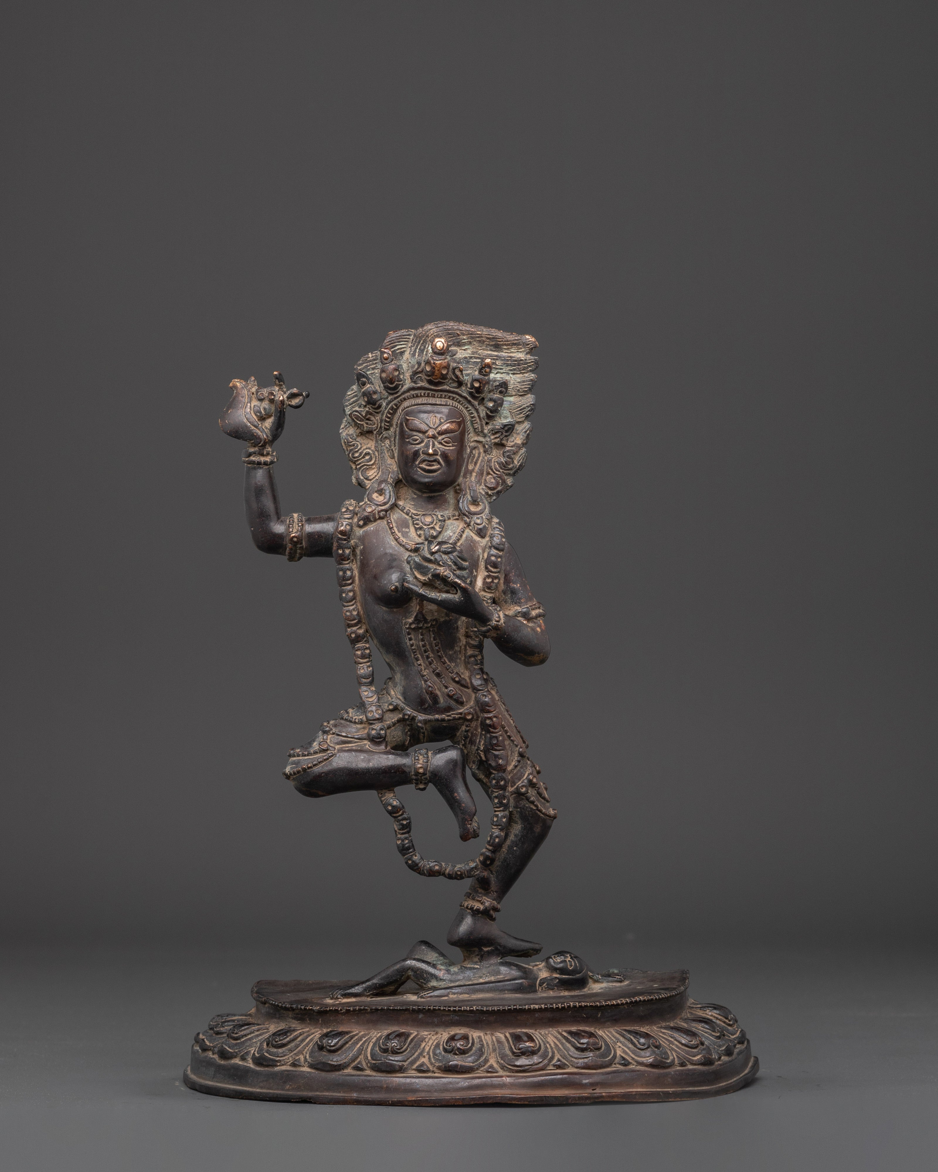 Copper Dorje Phagmo | Tibetan Dakini Deity Statue