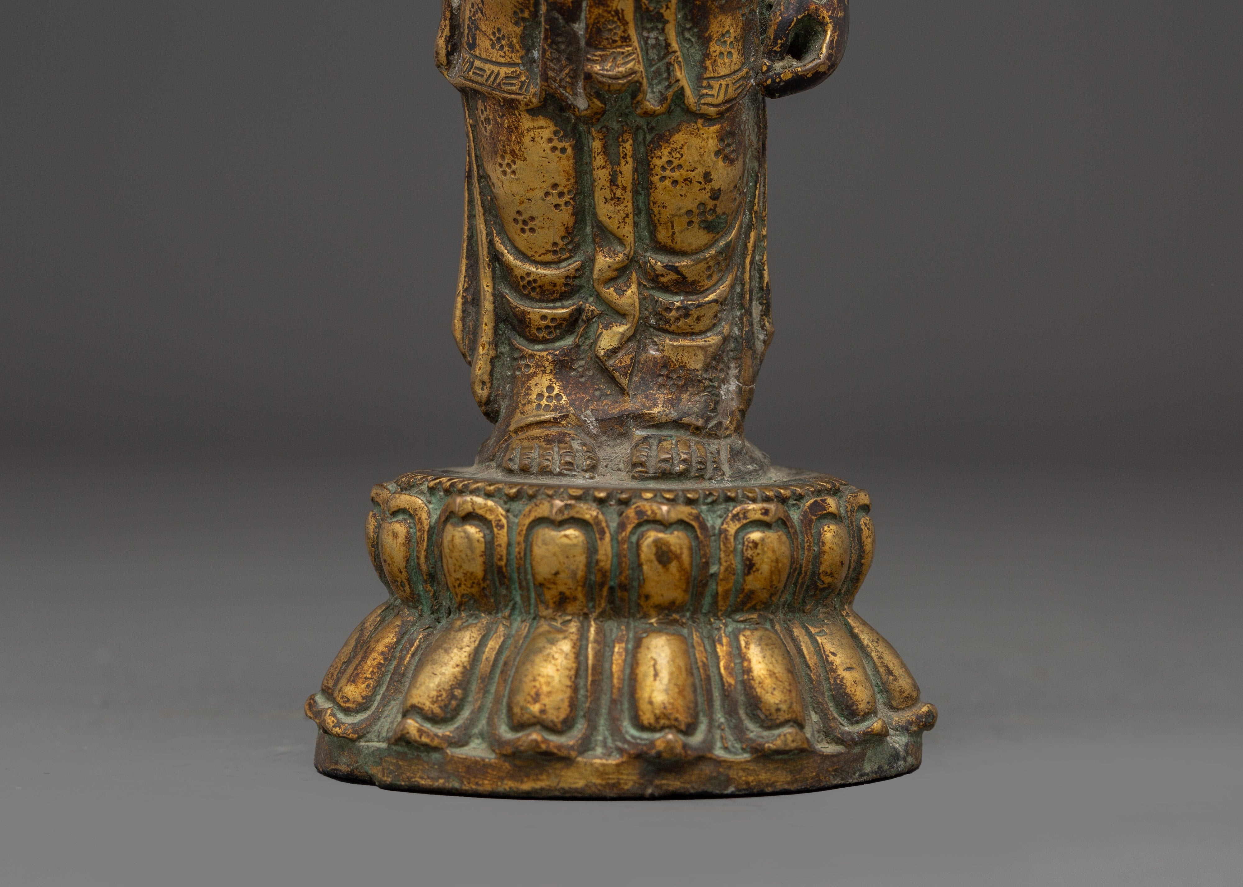Little Buddha Copper Statue | Bring Calm and Balance with the Little Buddha Statue