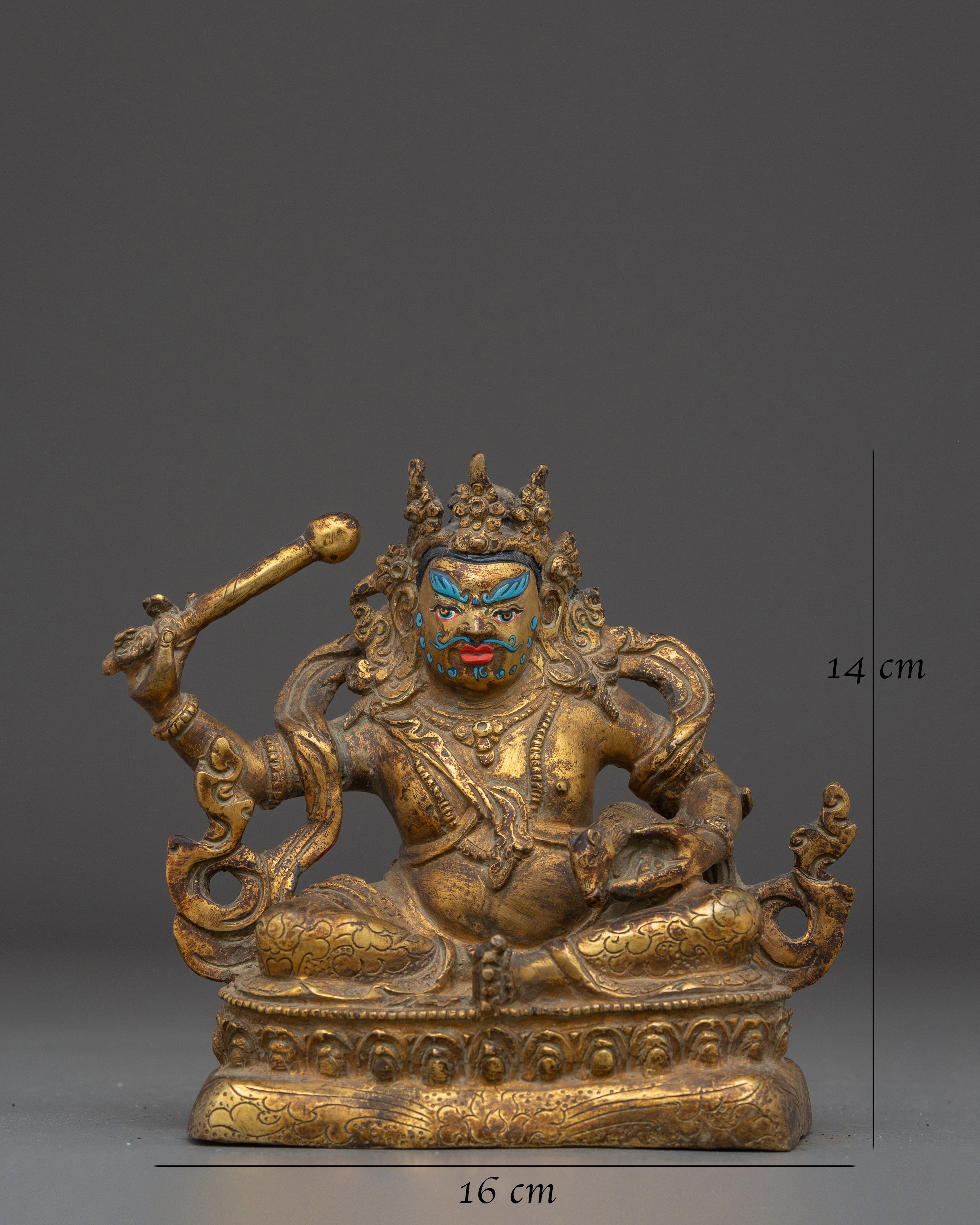 Virulhaka Copper Statue | Heavenly King of the South