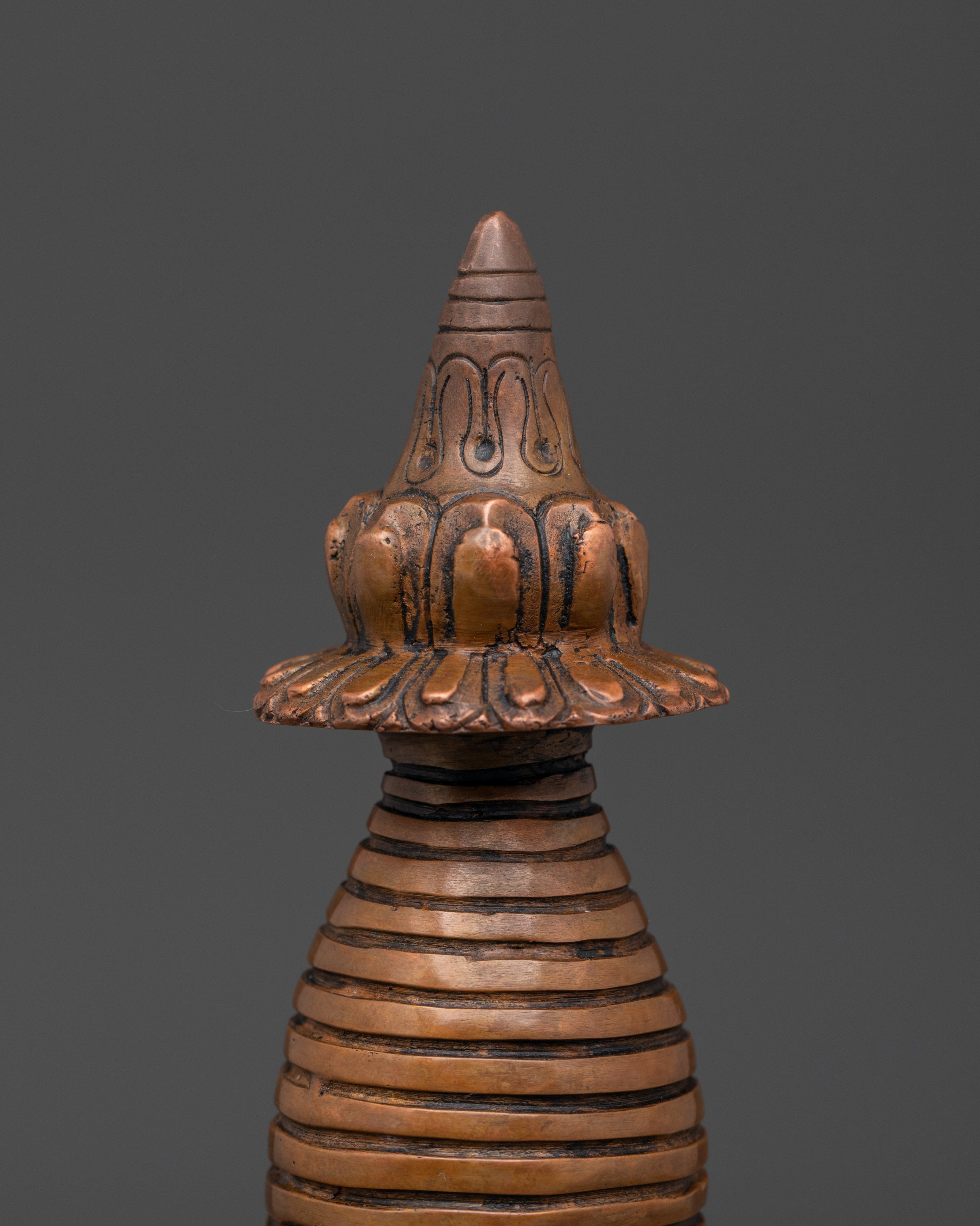 Stupa Zen Buddhist Altar Decor | Spiritual Symbol of Enlightenment Path